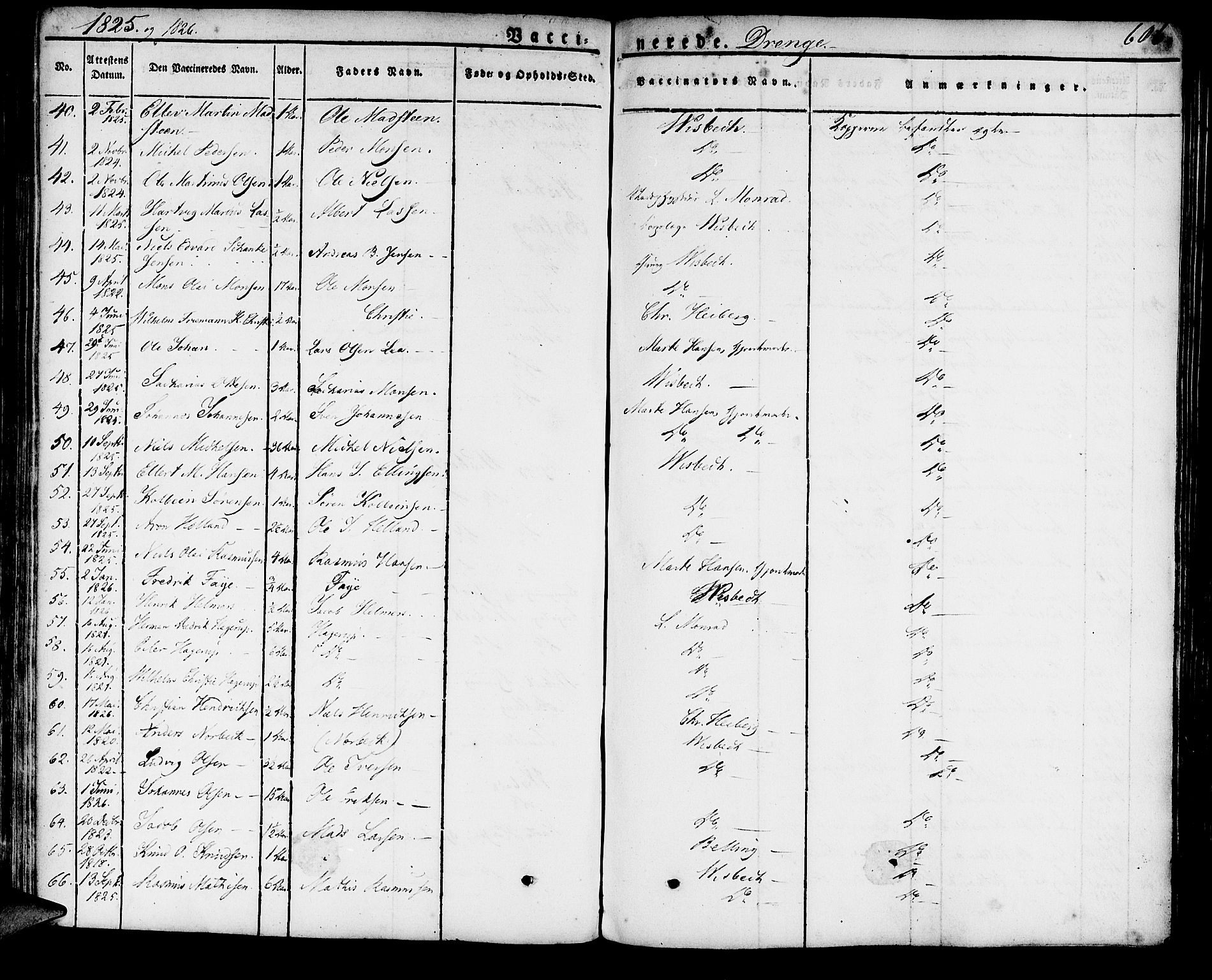 Domkirken sokneprestembete, SAB/A-74801/H/Haa/L0012: Parish register (official) no. A 12, 1821-1840, p. 606