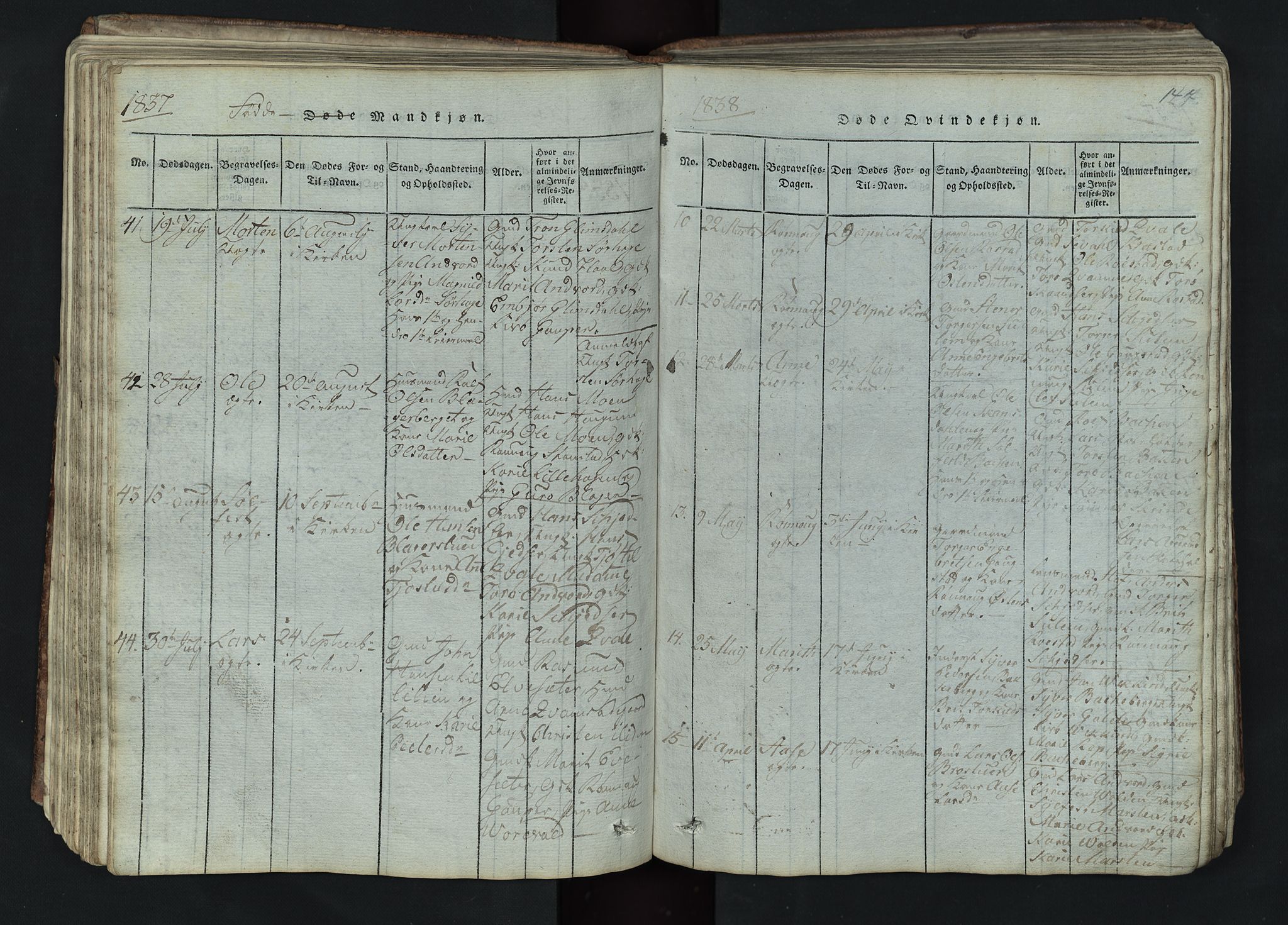 Lom prestekontor, SAH/PREST-070/L/L0002: Parish register (copy) no. 2, 1815-1844, p. 147