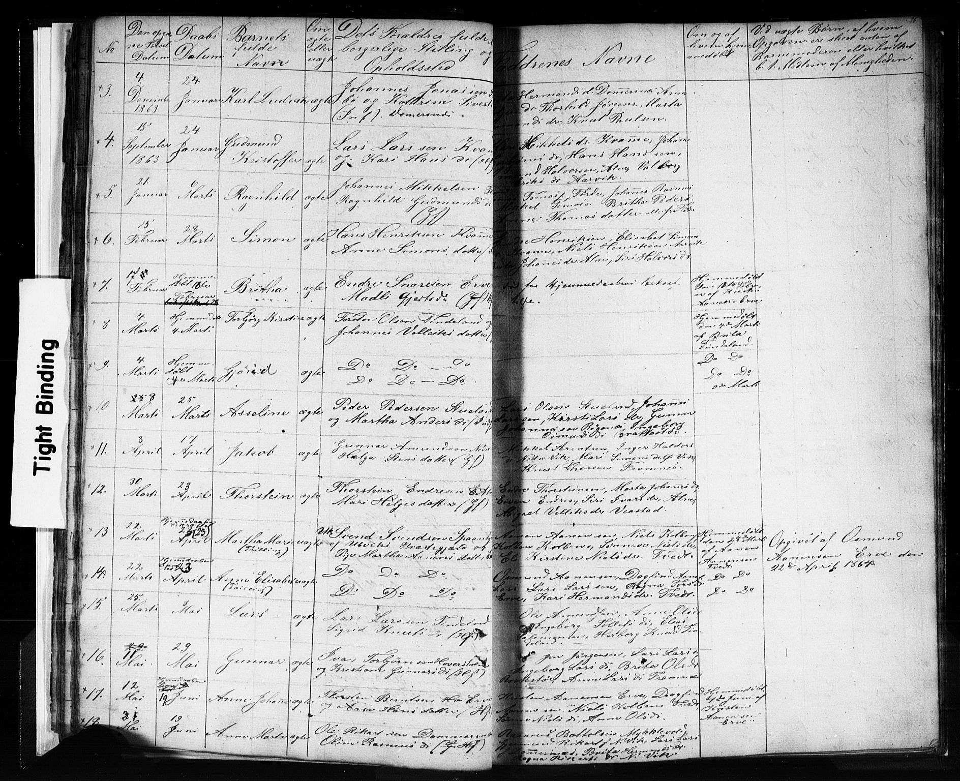 Sveio Sokneprestembete, SAB/A-78501/H/Hab: Parish register (copy) no. C 1, 1851-1865, p. 26