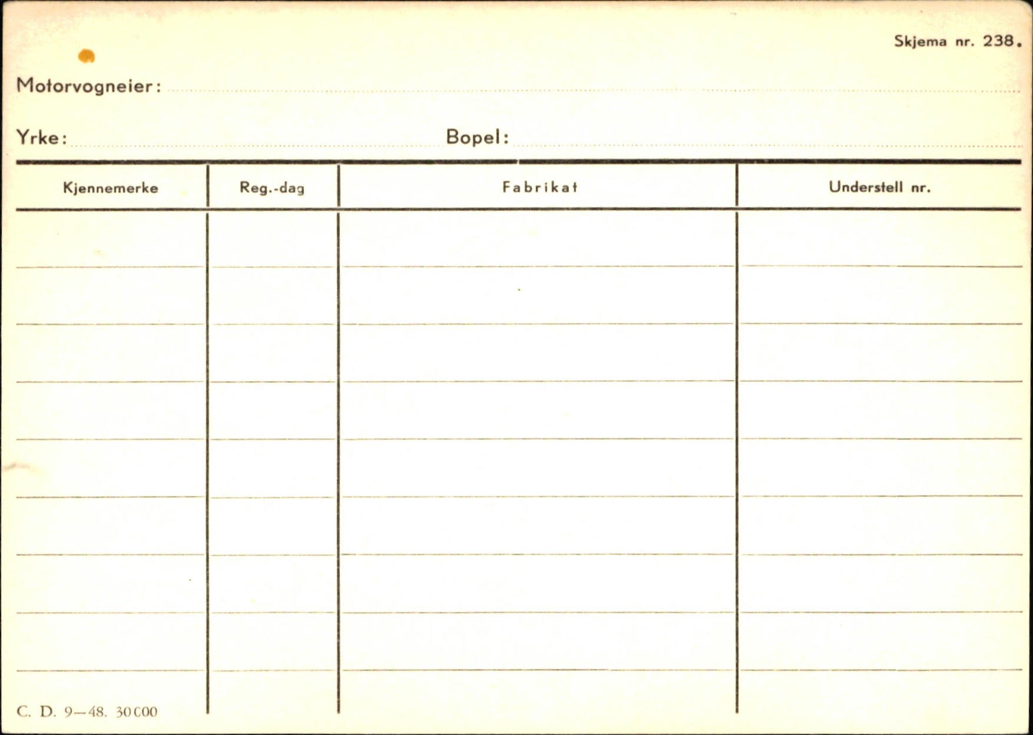 Statens vegvesen, Sogn og Fjordane vegkontor, SAB/A-5301/4/F/L0131: Eigarregister Høyanger P-Å. Stryn S-Å, 1945-1975, p. 2530