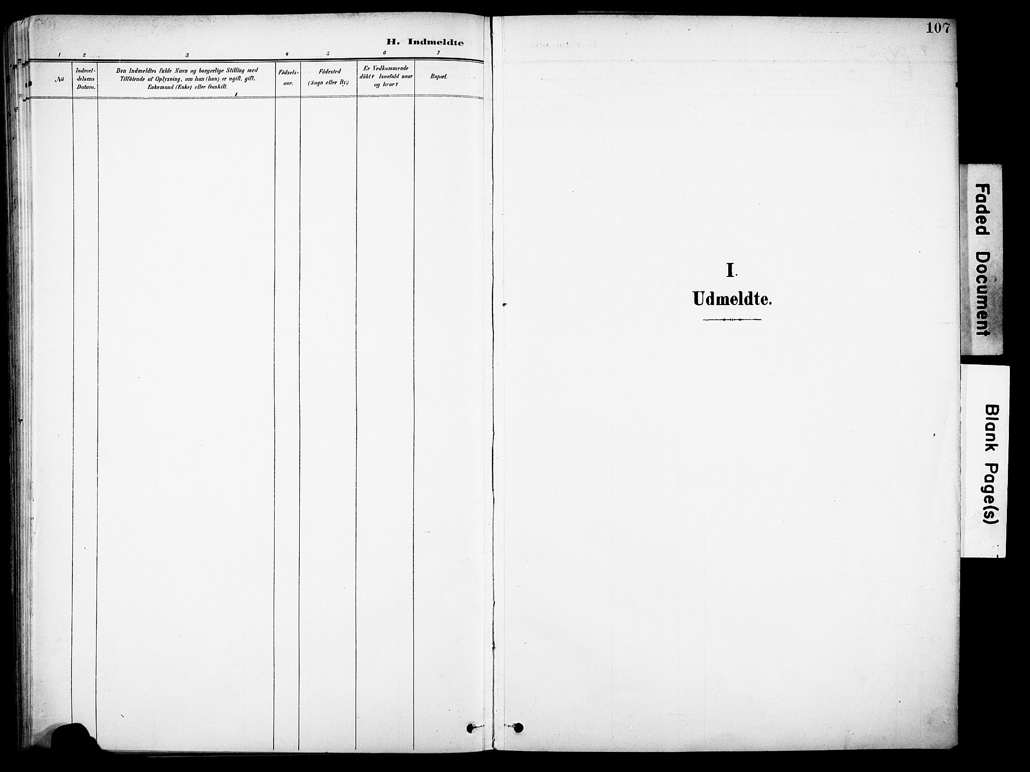 Ål kirkebøker, SAKO/A-249/F/Fb/L0002: Parish register (official) no. II 2, 1900-1933, p. 107