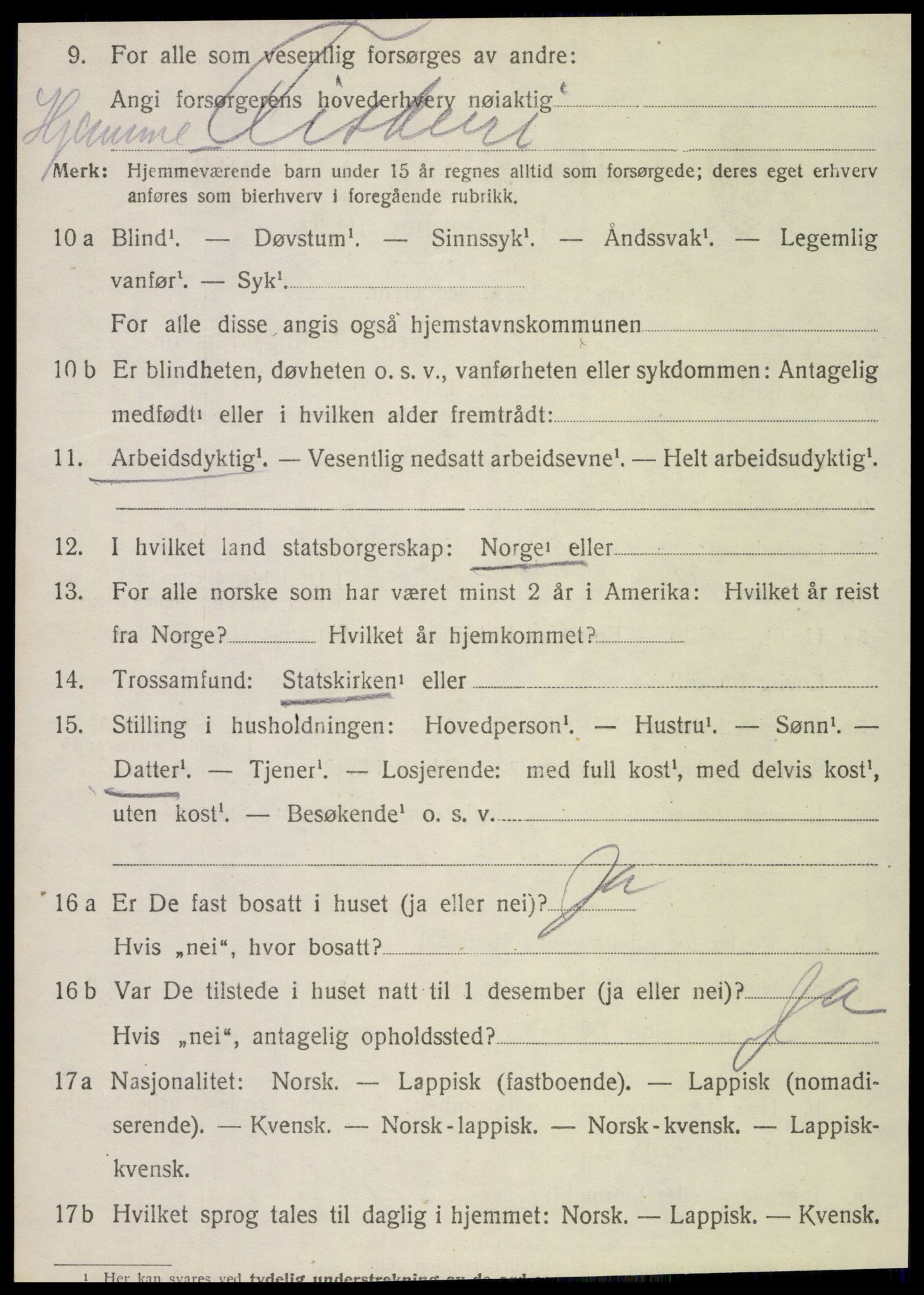 SAT, 1920 census for Herøy, 1920, p. 4971