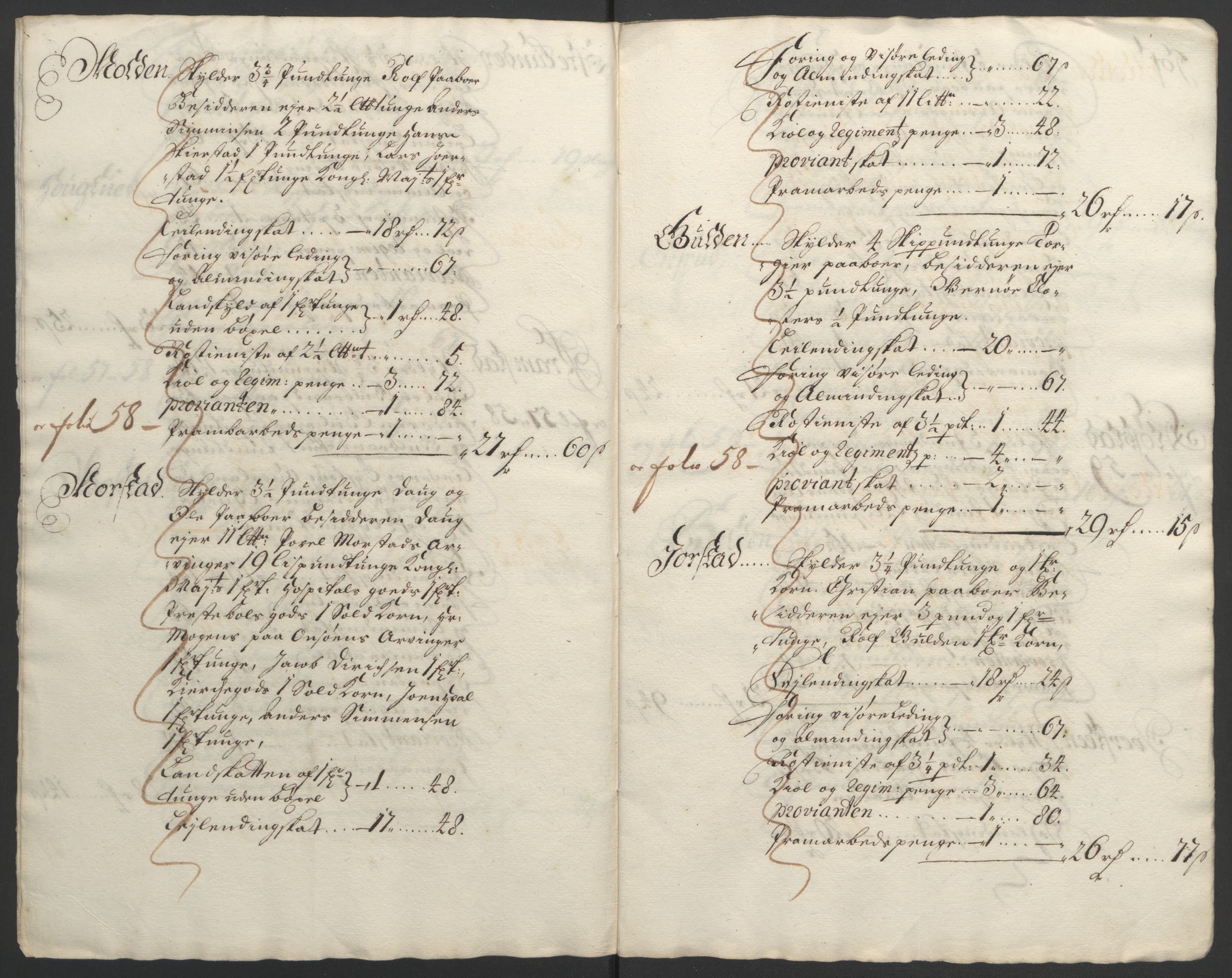 Rentekammeret inntil 1814, Reviderte regnskaper, Fogderegnskap, AV/RA-EA-4092/R18/L1292: Fogderegnskap Hadeland, Toten og Valdres, 1693-1694, p. 405