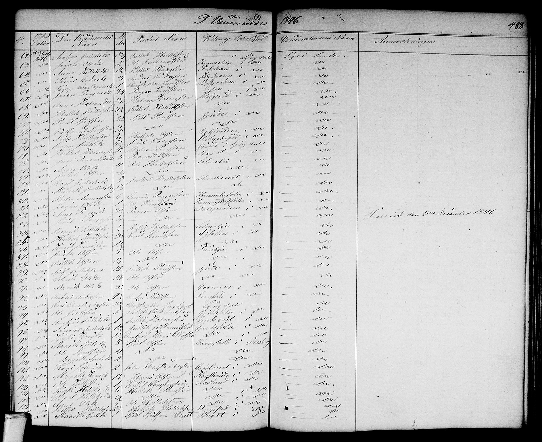 Flesberg kirkebøker, AV/SAKO-A-18/G/Ga/L0002: Parish register (copy) no. I 2, 1834-1860, p. 488