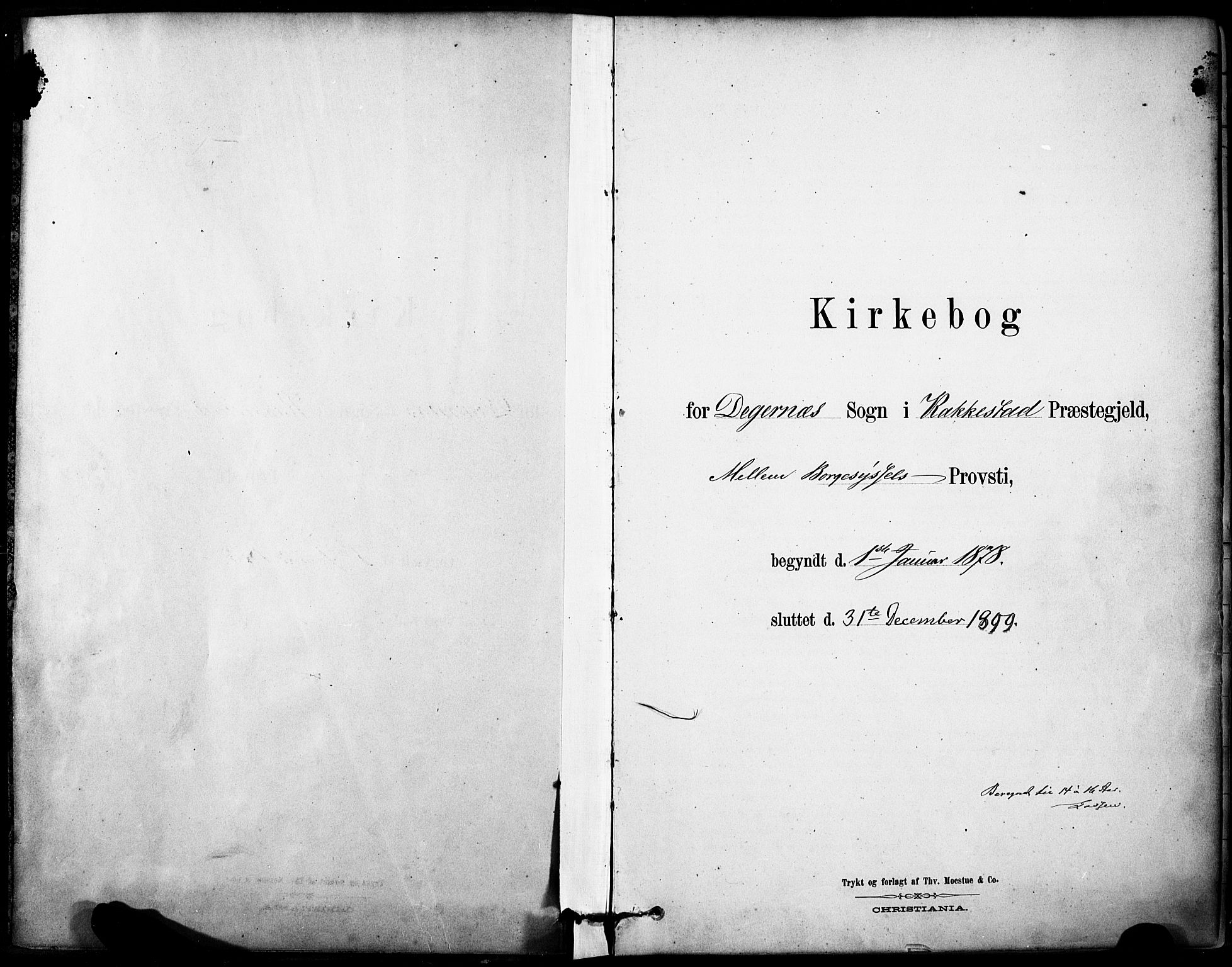 Rakkestad prestekontor Kirkebøker, SAO/A-2008/F/Fb/L0001: Parish register (official) no. II 1, 1878-1899