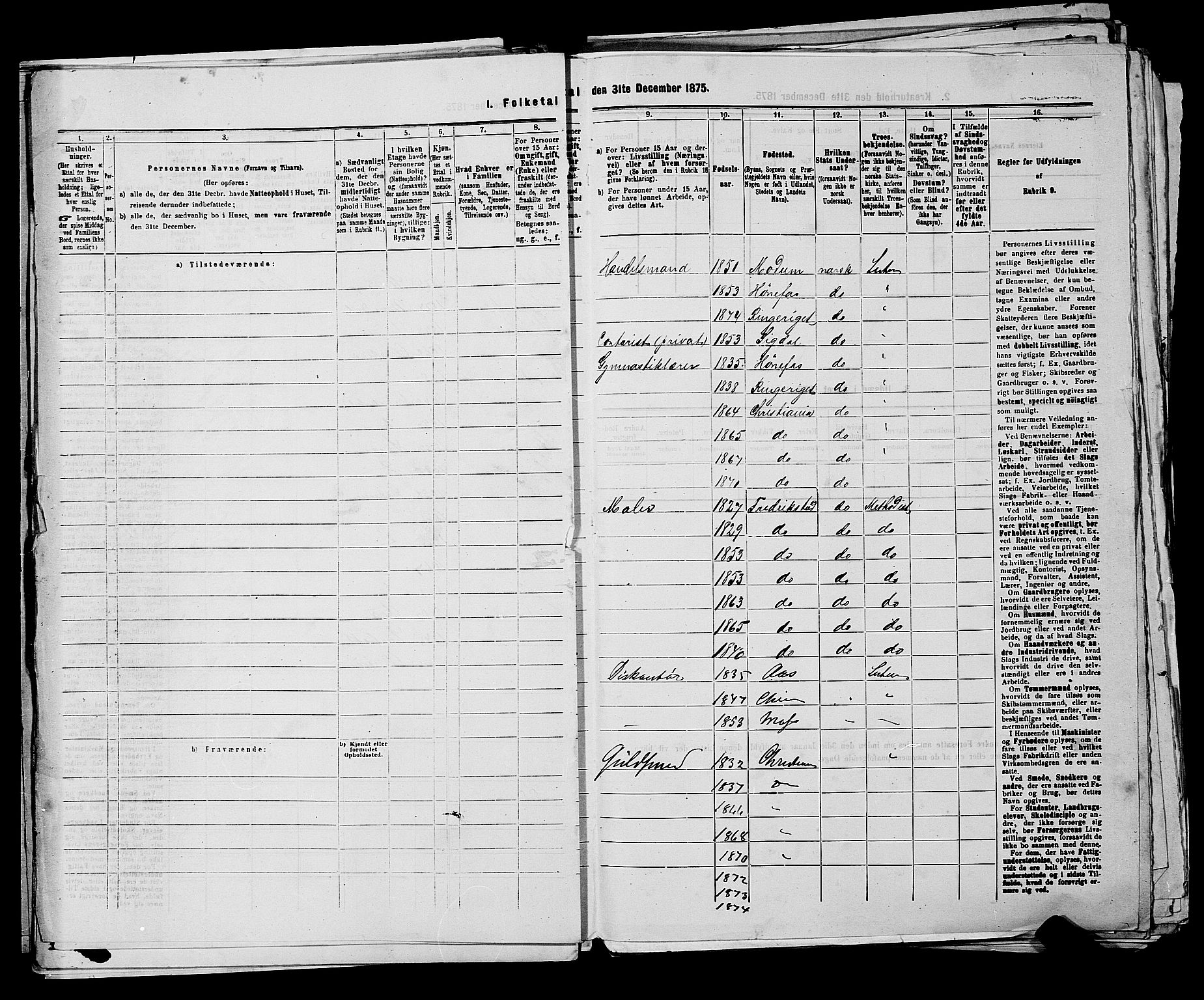 RA, 1875 census for 0301 Kristiania, 1875, p. 6788