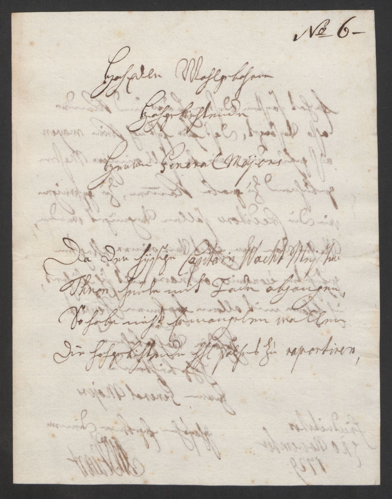 Kommanderende general (KG I) med Det norske krigsdirektorium, AV/RA-EA-5419/D/L0153: Fredriksten festning: Brev, inventarfortegnelser og regnskapsekstrakter, 1724-1729, p. 705