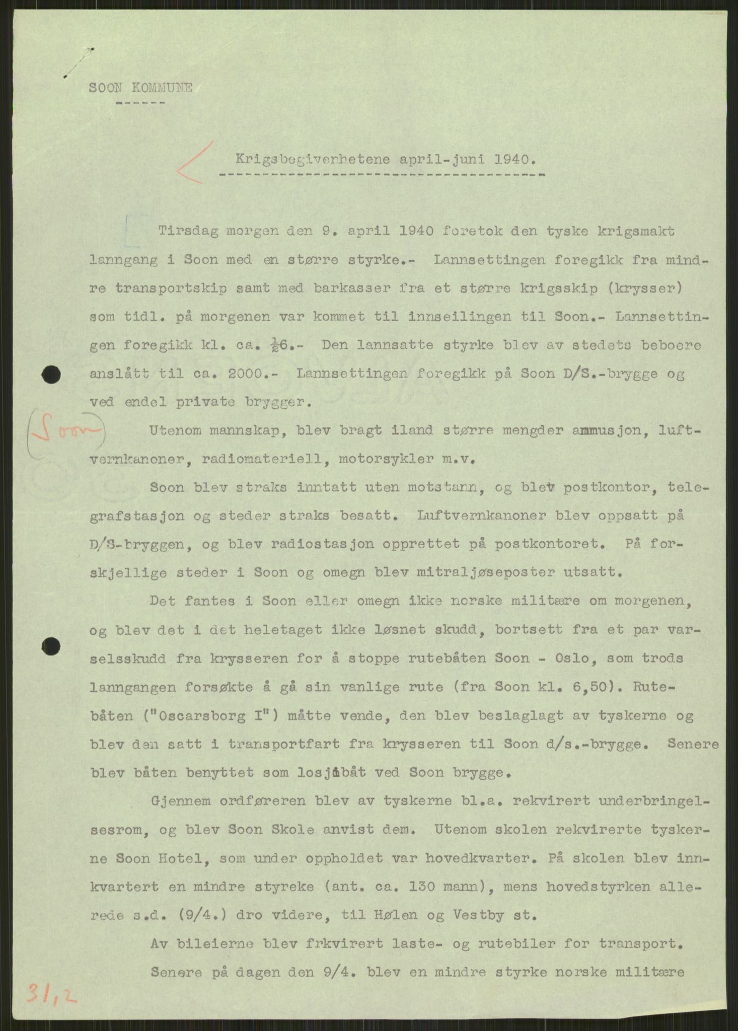 Forsvaret, Forsvarets krigshistoriske avdeling, RA/RAFA-2017/Y/Ya/L0013: II-C-11-31 - Fylkesmenn.  Rapporter om krigsbegivenhetene 1940., 1940, p. 831