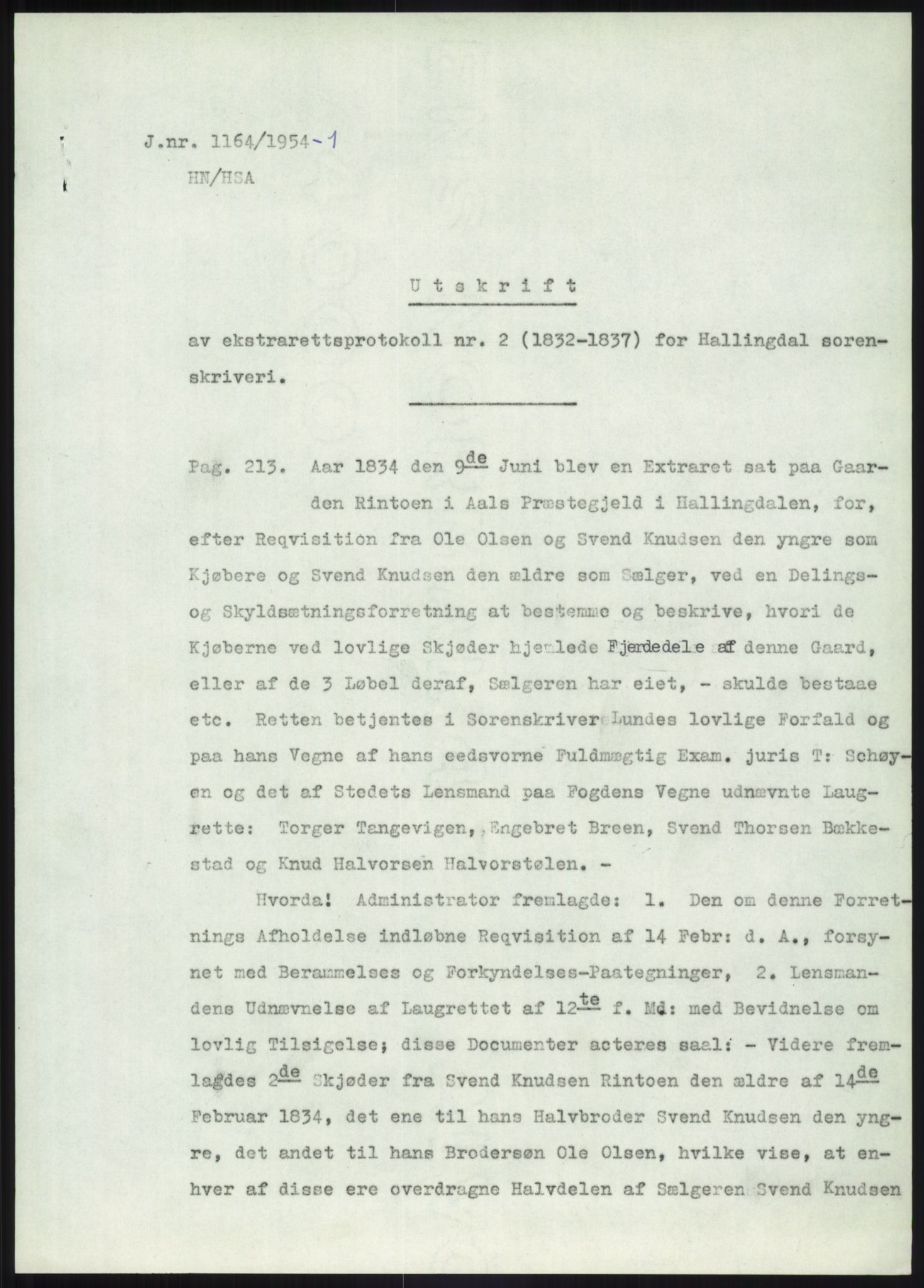Statsarkivet i Kongsberg, SAKO/A-0001, 1954-1955, p. 171