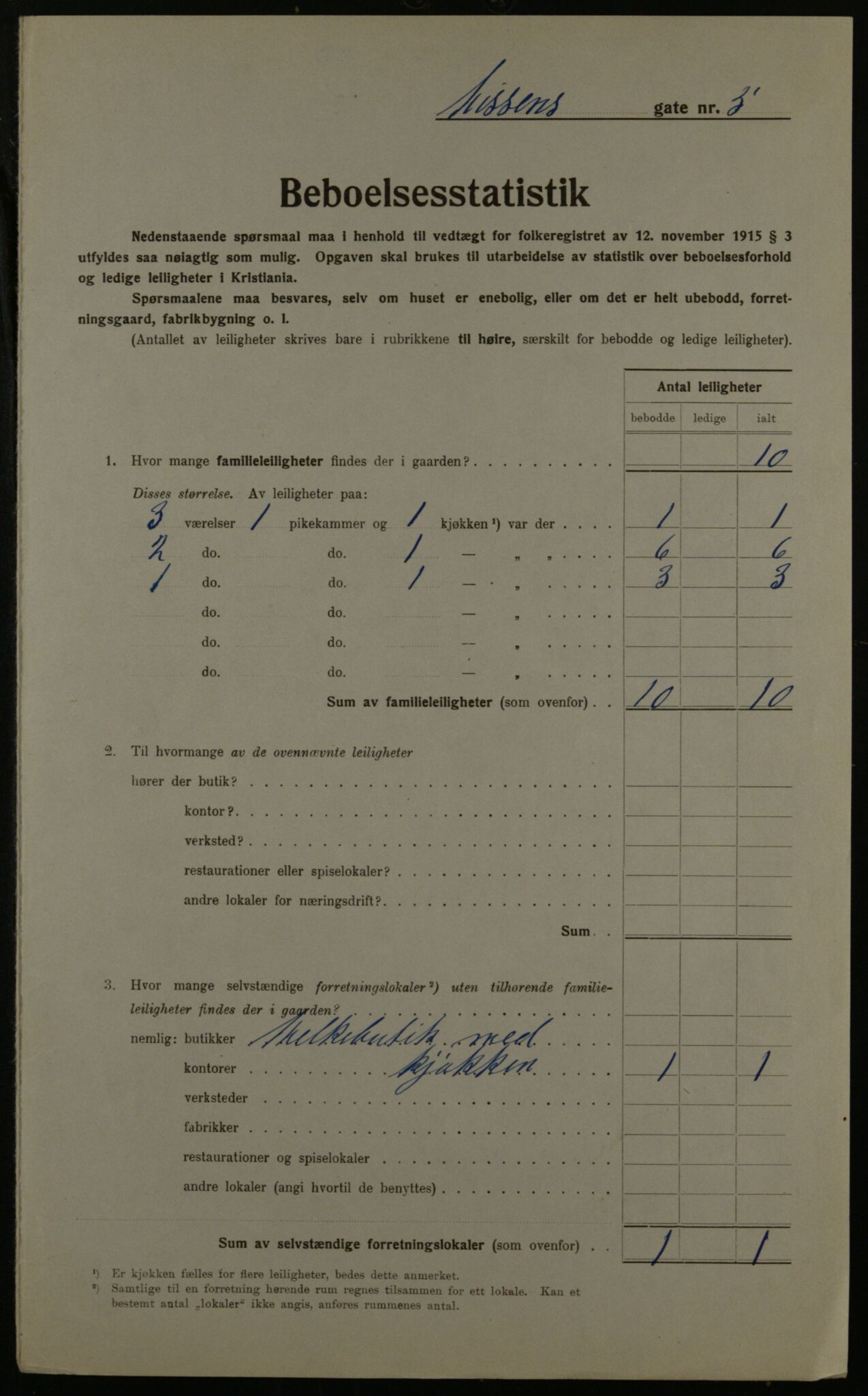 OBA, Municipal Census 1923 for Kristiania, 1923, p. 78364