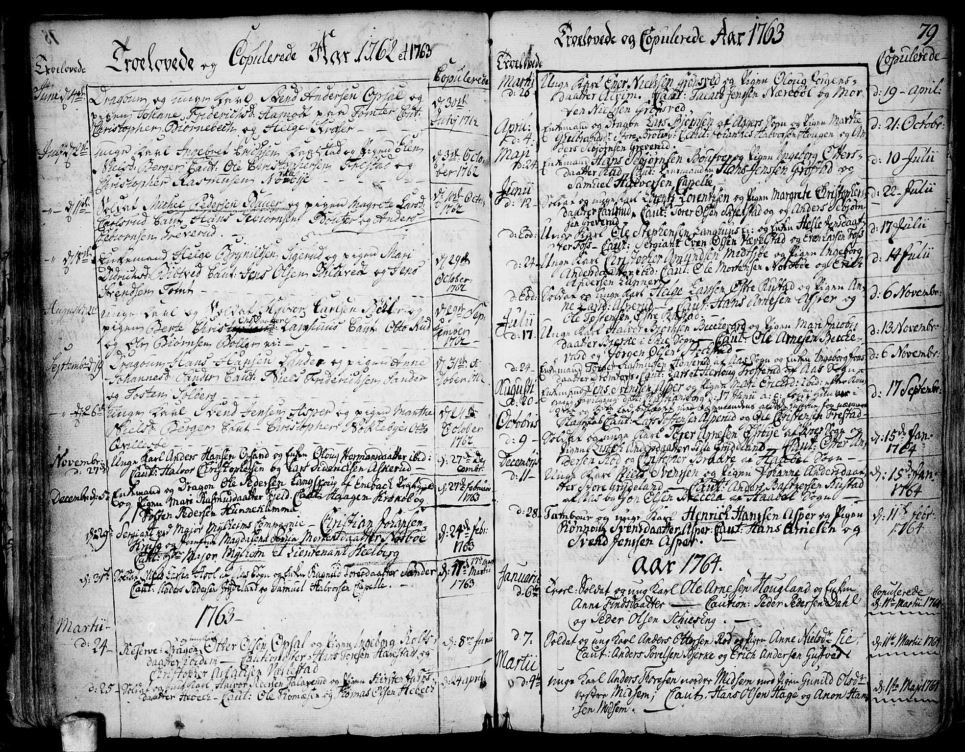 Kråkstad prestekontor Kirkebøker, SAO/A-10125a/F/Fa/L0001: Parish register (official) no. I 1, 1736-1785, p. 79