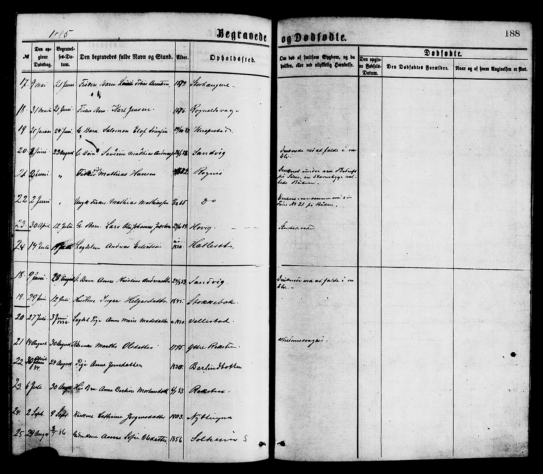 Kinn sokneprestembete, SAB/A-80801/H/Haa/Haaa/L0013: Parish register (official) no. A 13, 1870-1885, p. 188