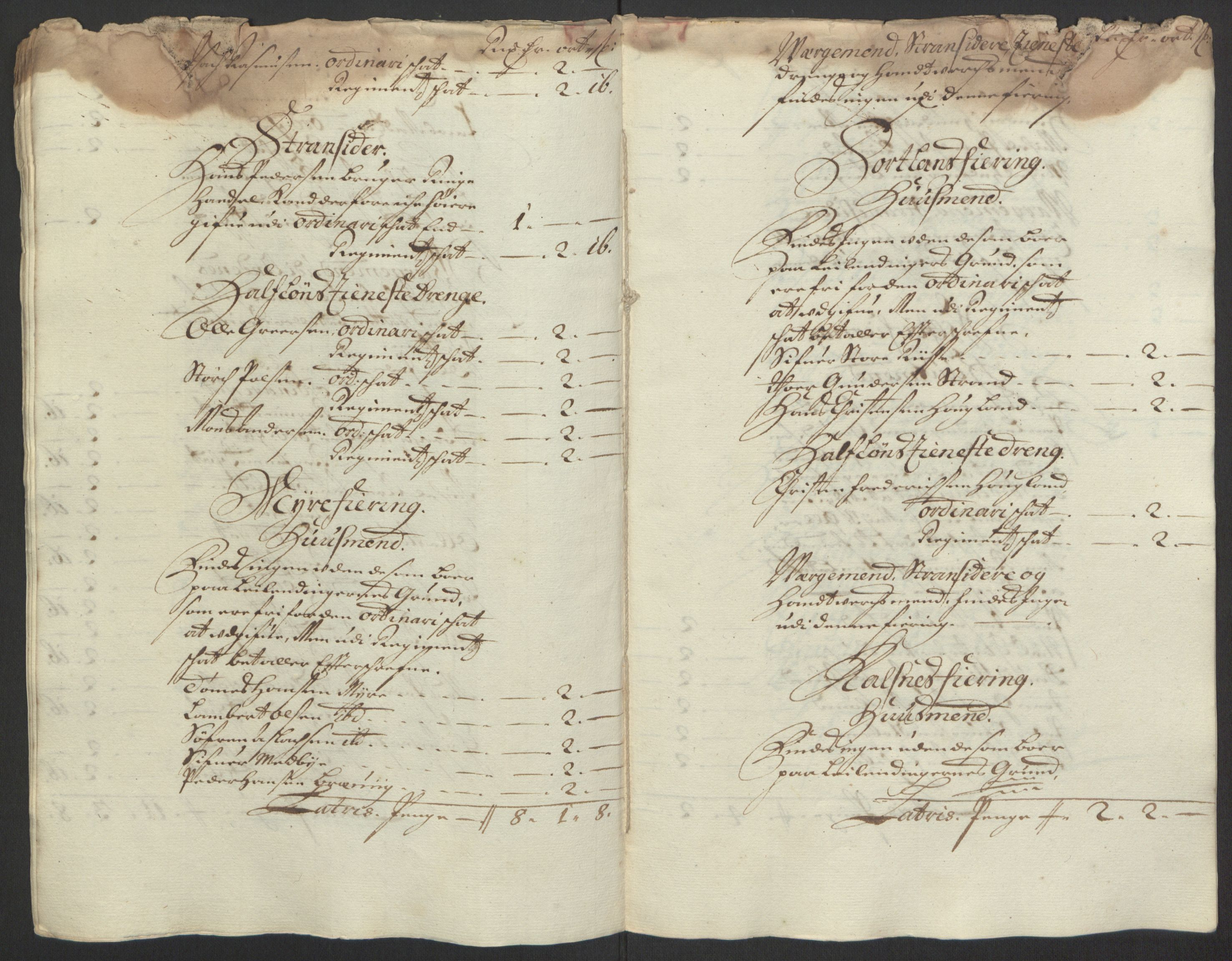 Rentekammeret inntil 1814, Reviderte regnskaper, Fogderegnskap, AV/RA-EA-4092/R67/L4676: Fogderegnskap Vesterålen, Andenes og Lofoten, 1691-1693, p. 103