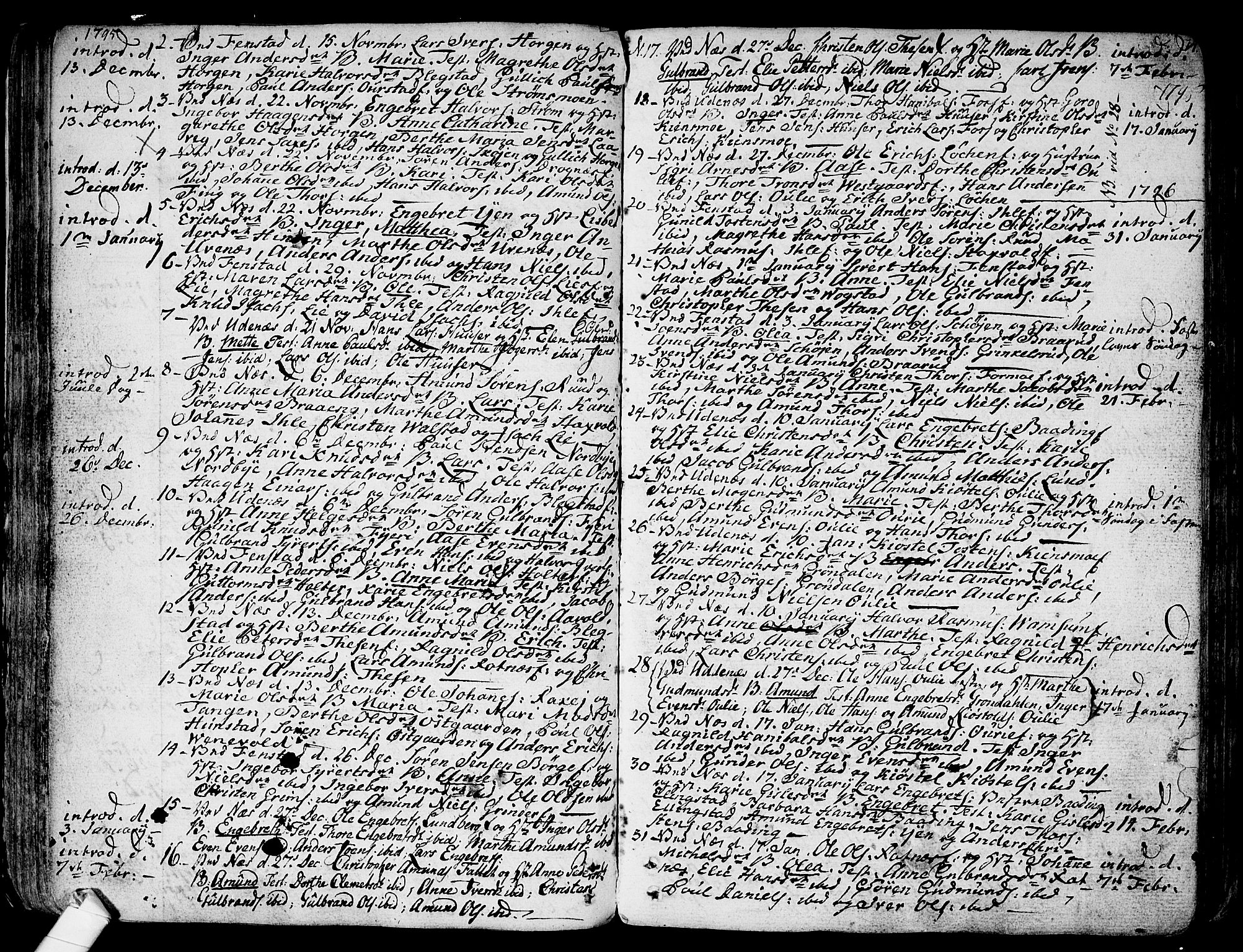 Nes prestekontor Kirkebøker, SAO/A-10410/F/Fa/L0004: Parish register (official) no. I 4, 1781-1816, p. 74