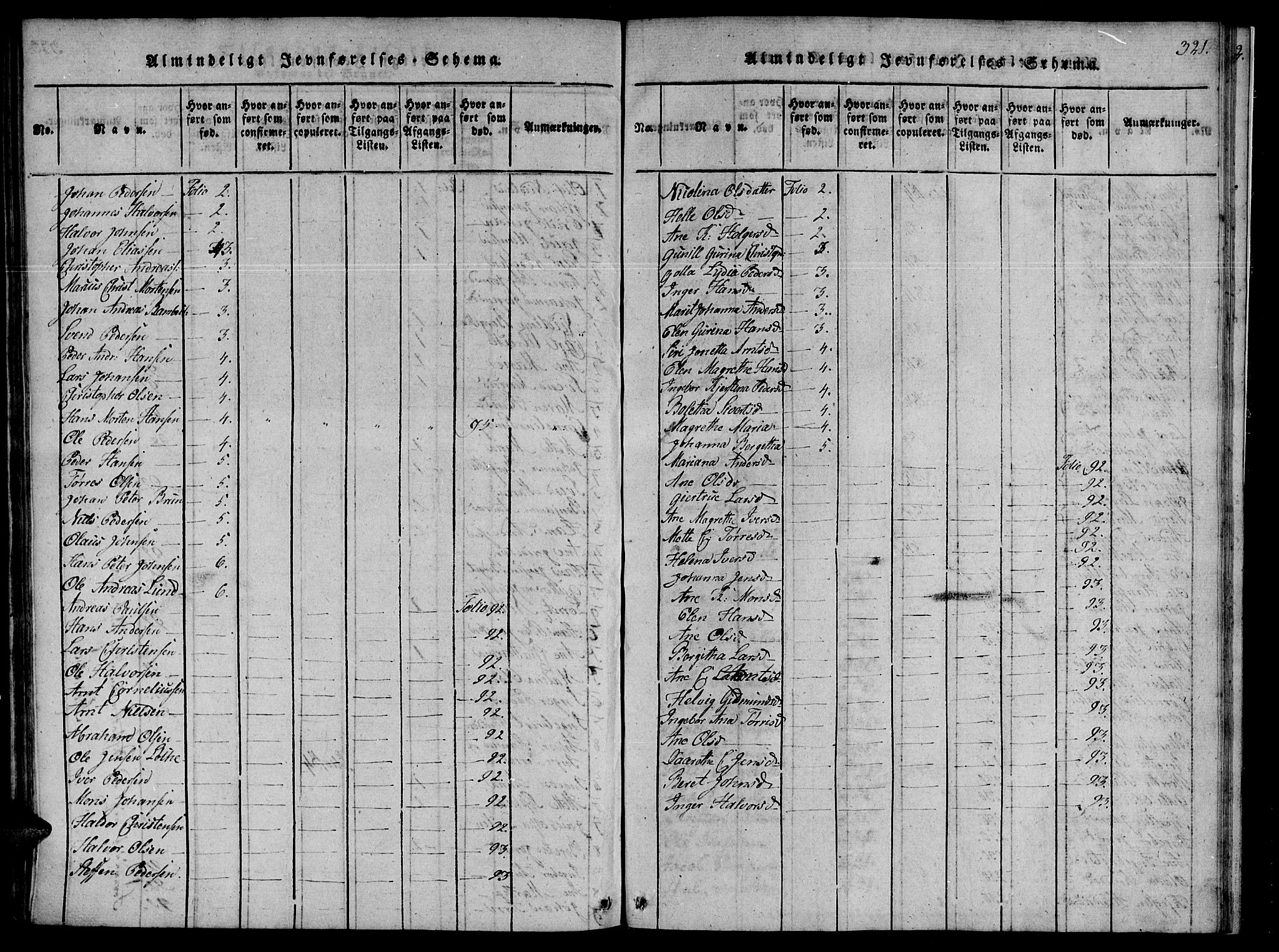 Ministerialprotokoller, klokkerbøker og fødselsregistre - Sør-Trøndelag, SAT/A-1456/655/L0675: Parish register (official) no. 655A04, 1818-1830, p. 321