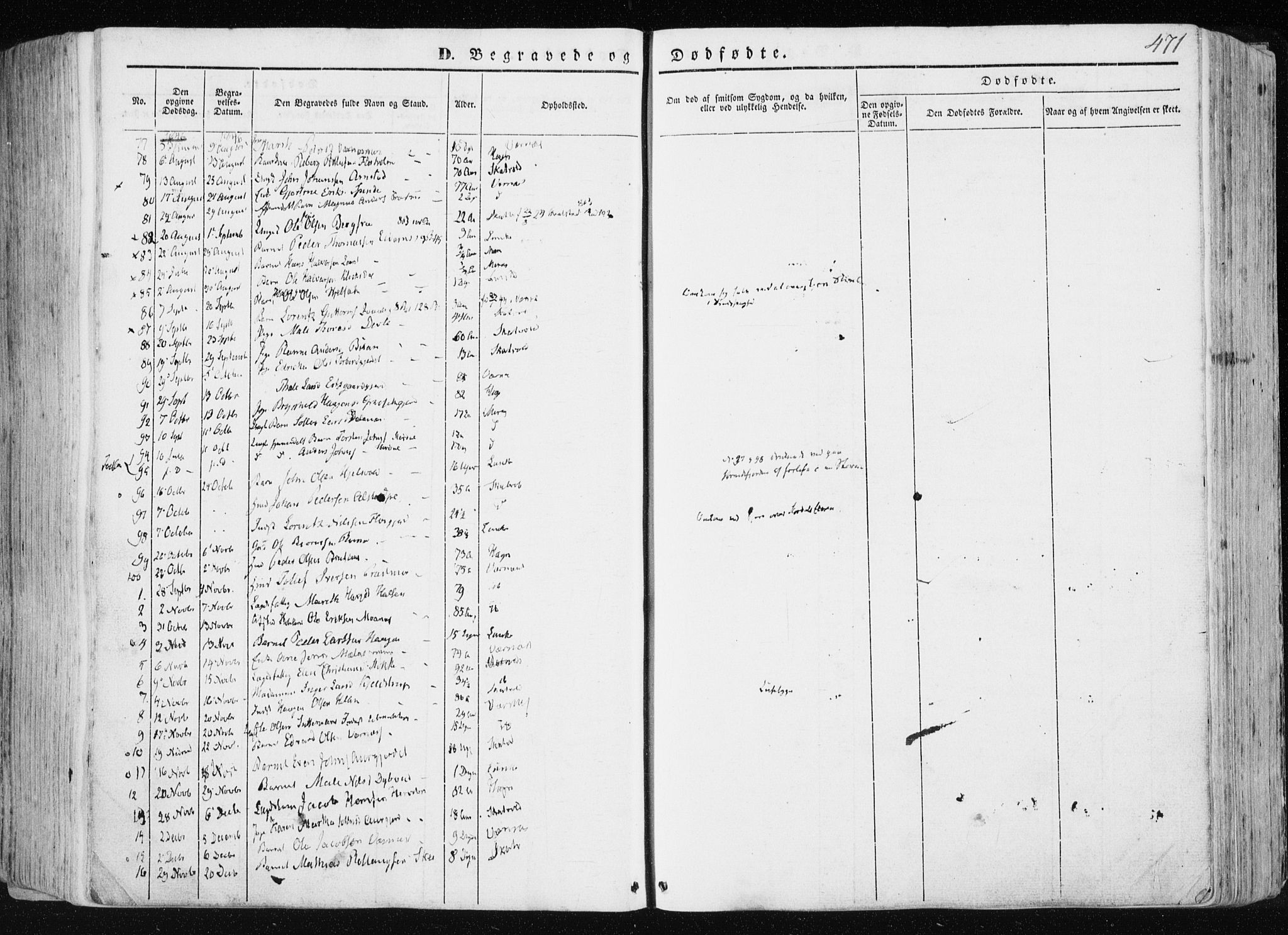 Ministerialprotokoller, klokkerbøker og fødselsregistre - Nord-Trøndelag, SAT/A-1458/709/L0074: Parish register (official) no. 709A14, 1845-1858, p. 471