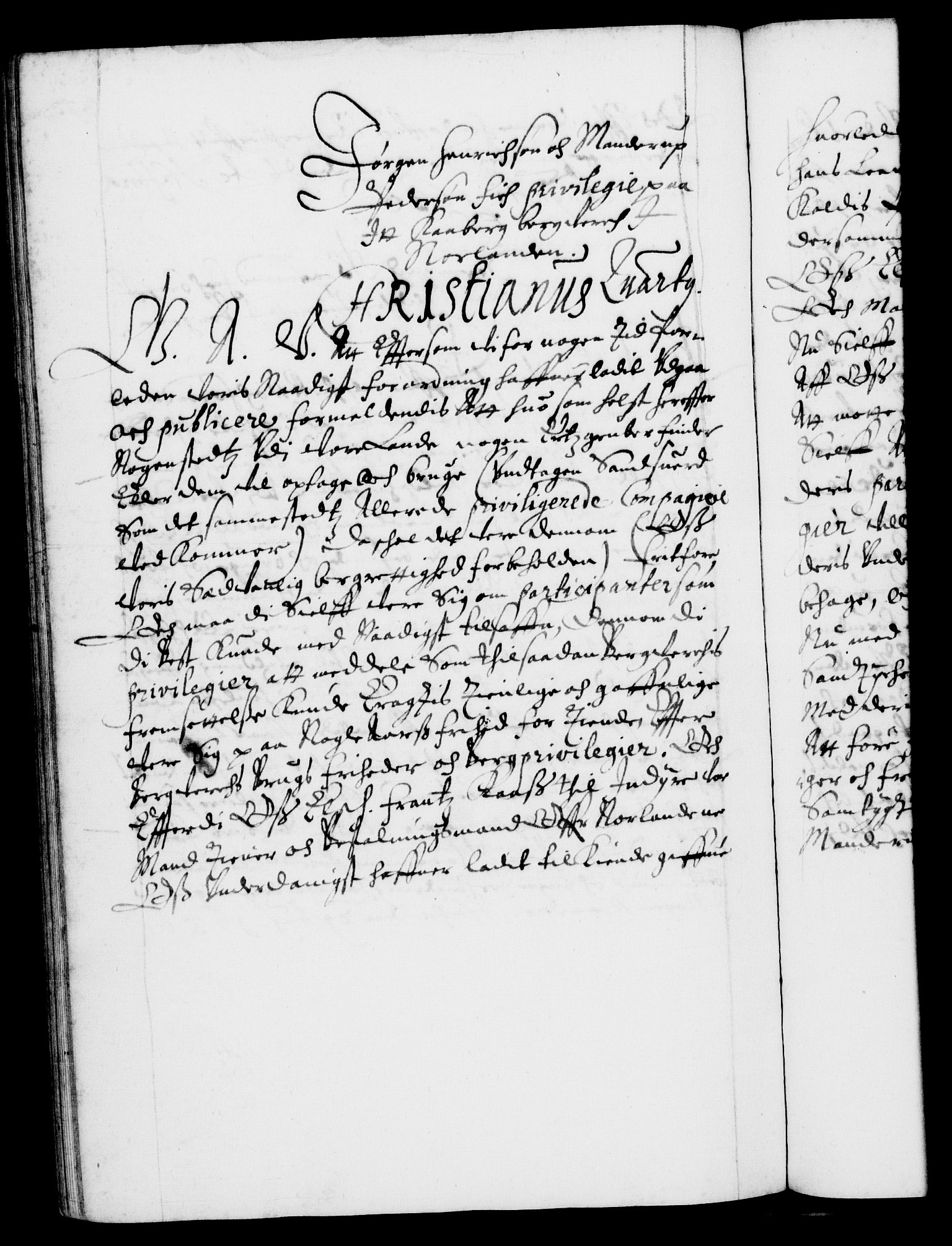 Danske Kanselli 1572-1799, AV/RA-EA-3023/F/Fc/Fca/Fcaa/L0005: Norske registre (mikrofilm), 1631-1636, p. 373b