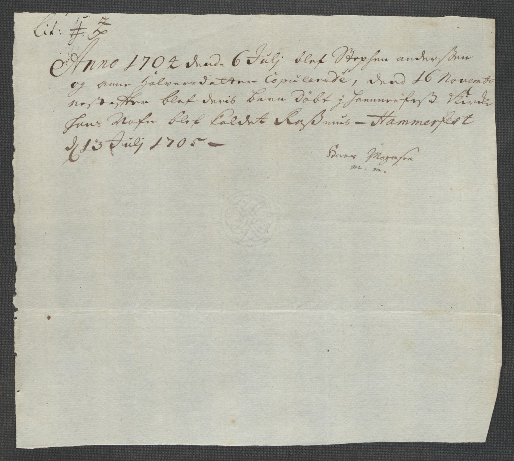 Rentekammeret inntil 1814, Reviderte regnskaper, Fogderegnskap, RA/EA-4092/R69/L4853: Fogderegnskap Finnmark/Vardøhus, 1705-1706, p. 90