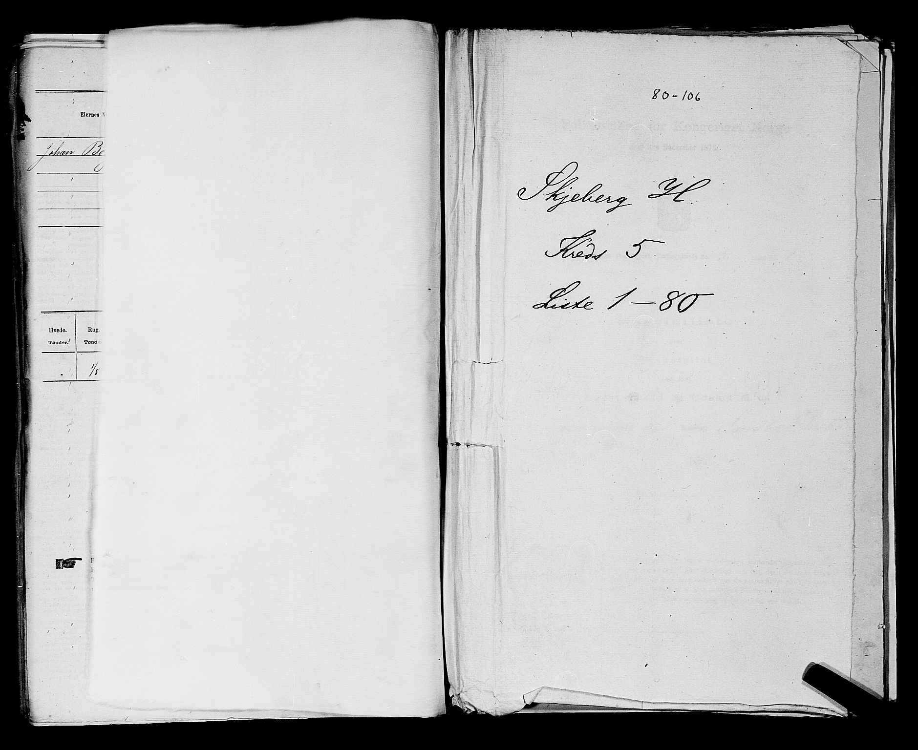 RA, 1875 census for 0115P Skjeberg, 1875, p. 848