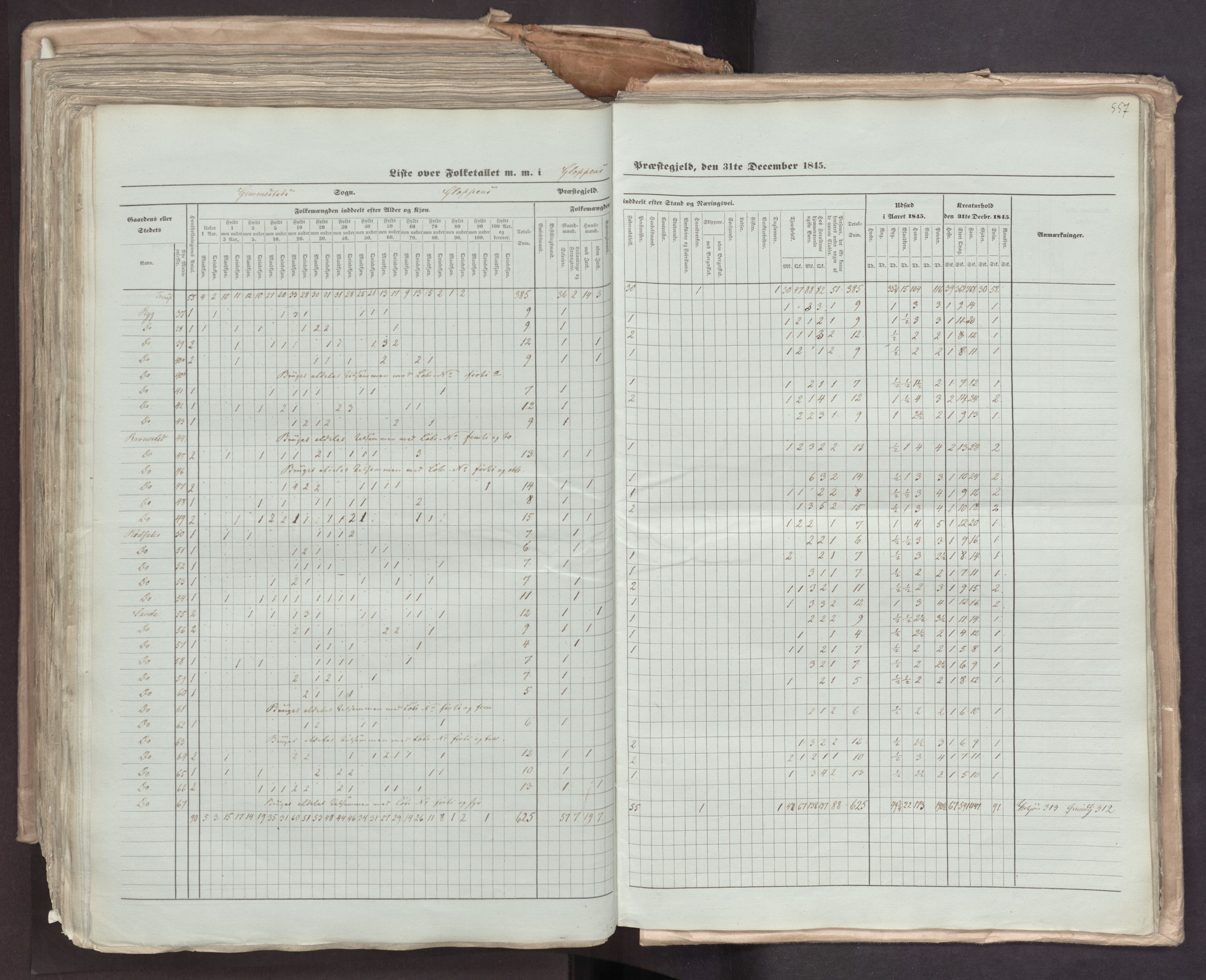 RA, Census 1845, vol. 7: Søndre Bergenhus amt og Nordre Bergenhus amt, 1845, p. 557