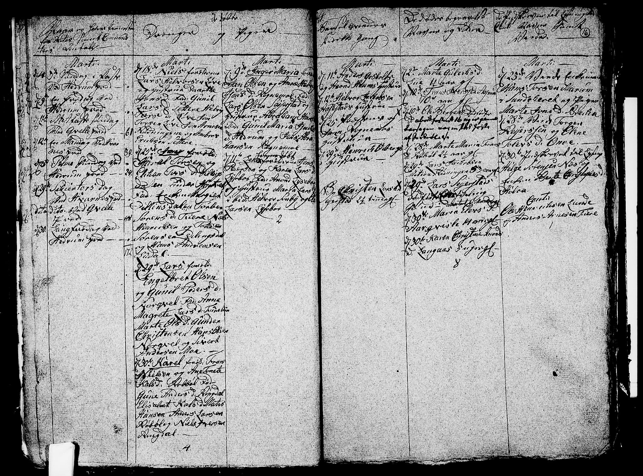 Hedrum kirkebøker, SAKO/A-344/G/Ga/L0002: Parish register (copy) no. I 2, 1803-1817, p. 16