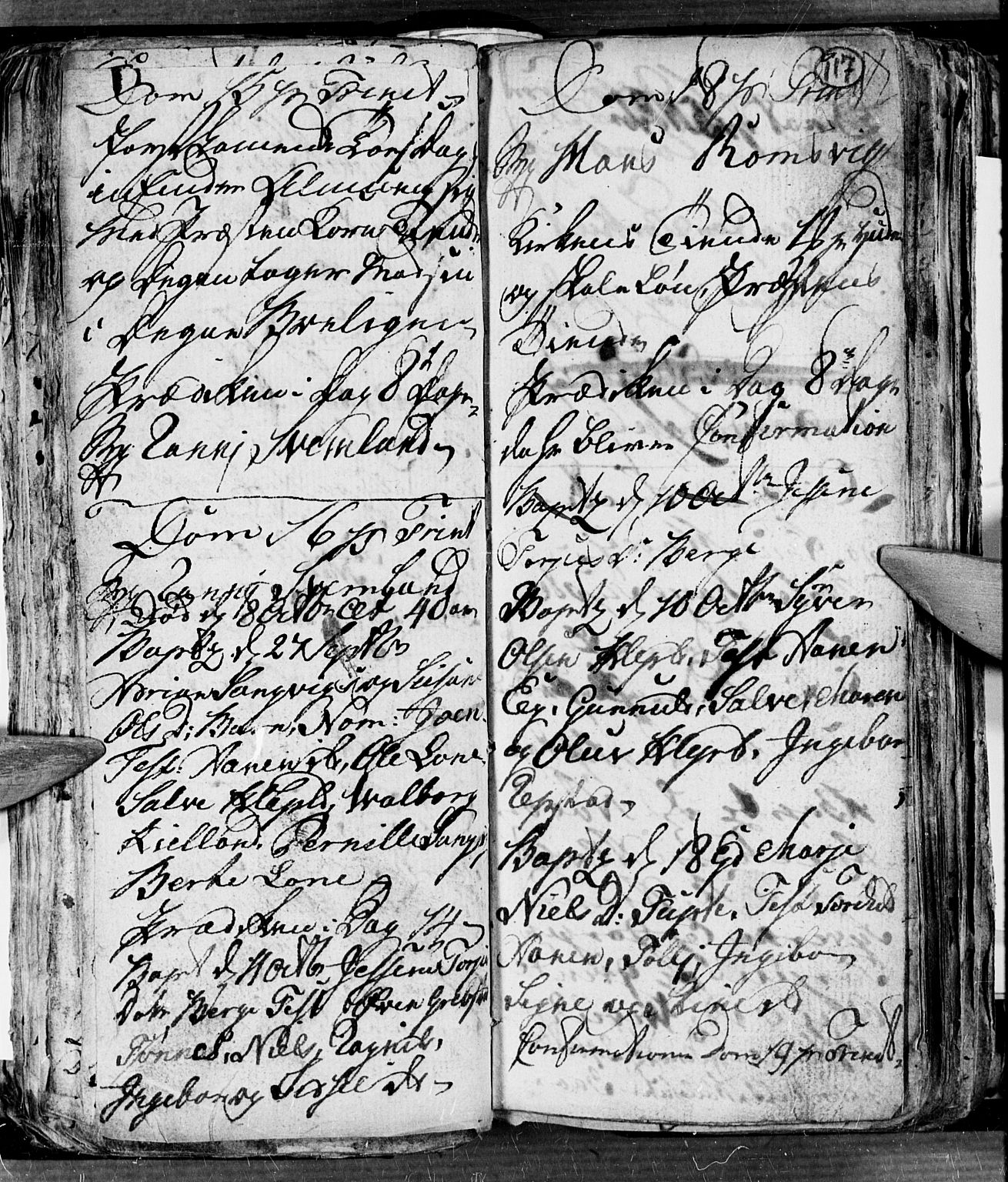 Søgne sokneprestkontor, AV/SAK-1111-0037/F/Fb/Fbb/L0001: Parish register (copy) no. B 1, 1779-1802, p. 117