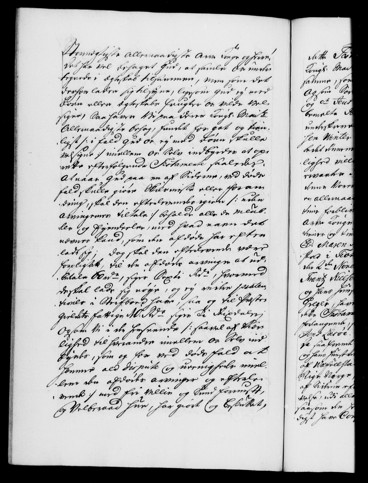 Danske Kanselli 1572-1799, RA/EA-3023/F/Fc/Fca/Fcaa/L0030: Norske registre, 1737-1738, p. 437b