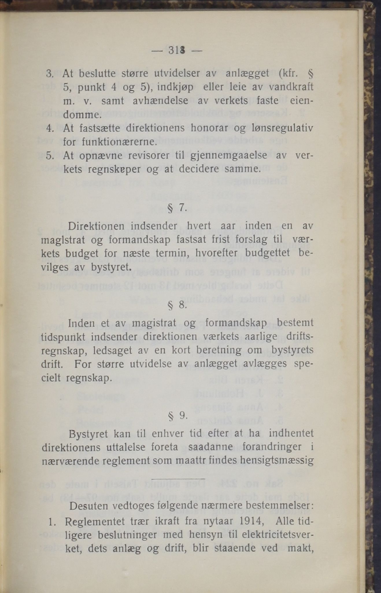 Narvik kommune. Formannskap , AIN/K-18050.150/A/Ab/L0003: Møtebok, 1913