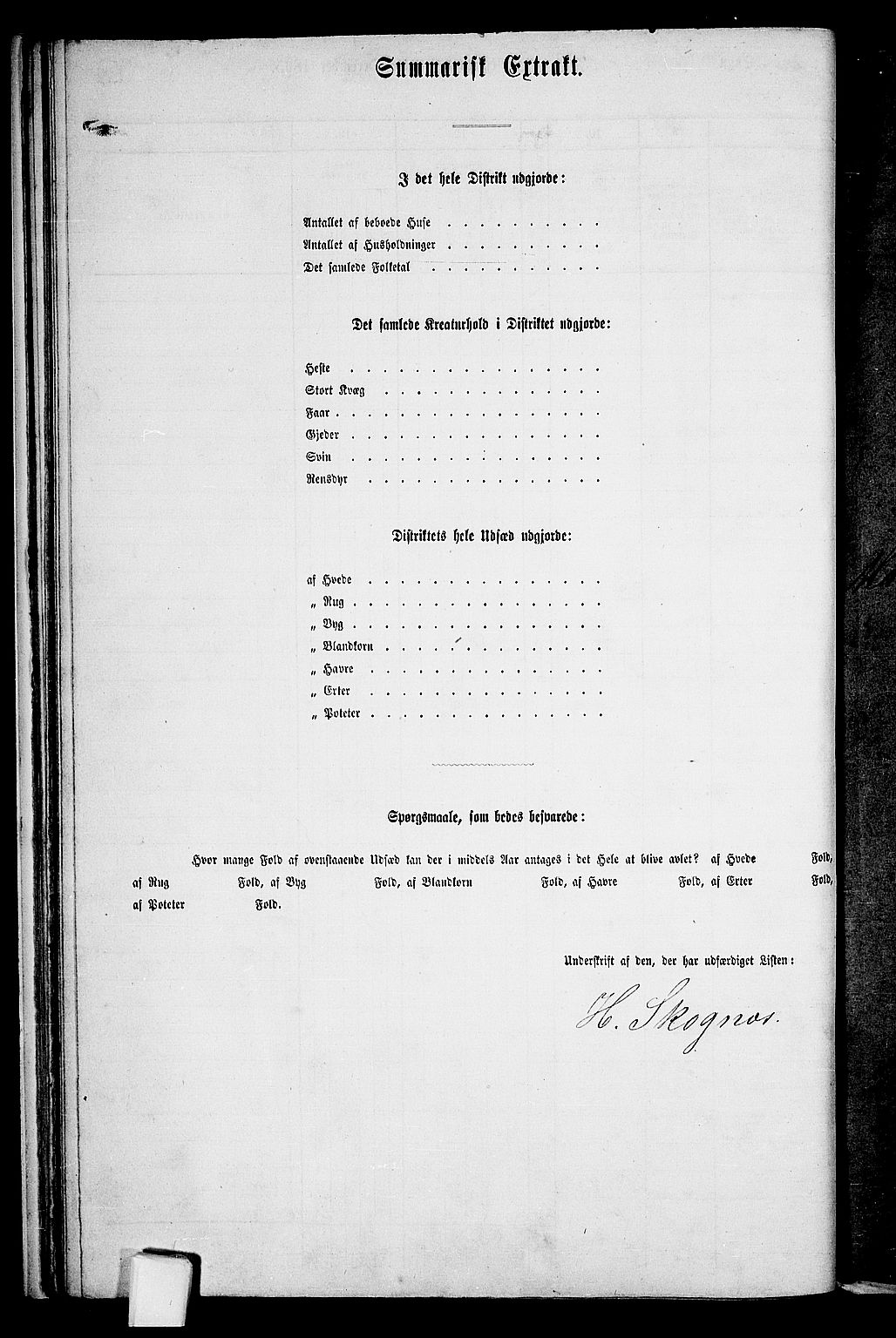 RA, 1865 census for Lenvik, 1865, p. 26