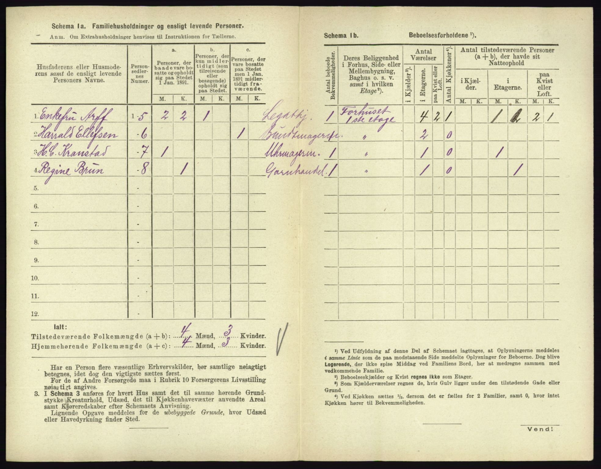 RA, 1891 census for 0705 Tønsberg, 1891, p. 421