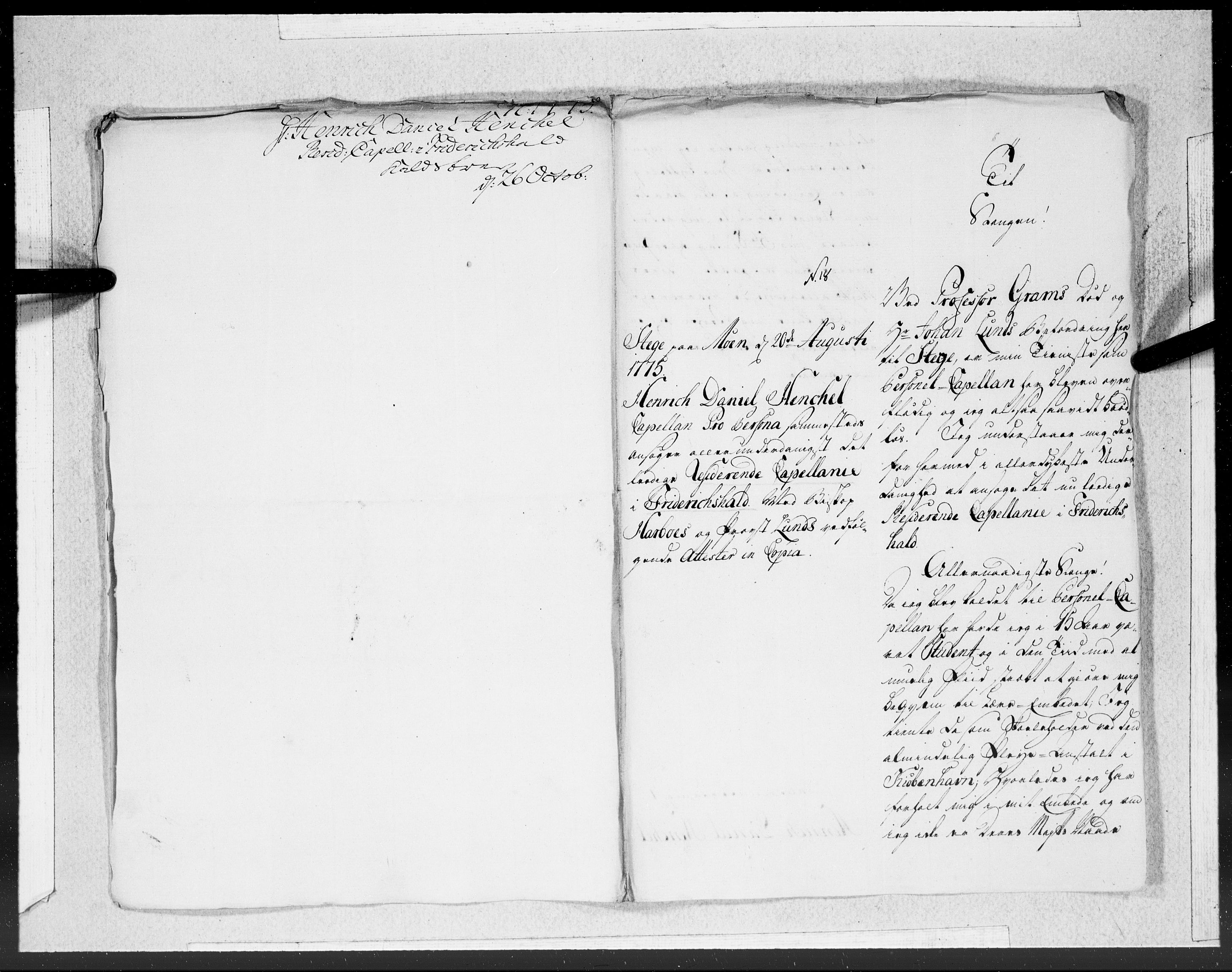 Danske Kanselli 1572-1799, AV/RA-EA-3023/F/Fc/Fcc/Fcca/L0218: Norske innlegg 1572-1799, 1775, p. 89