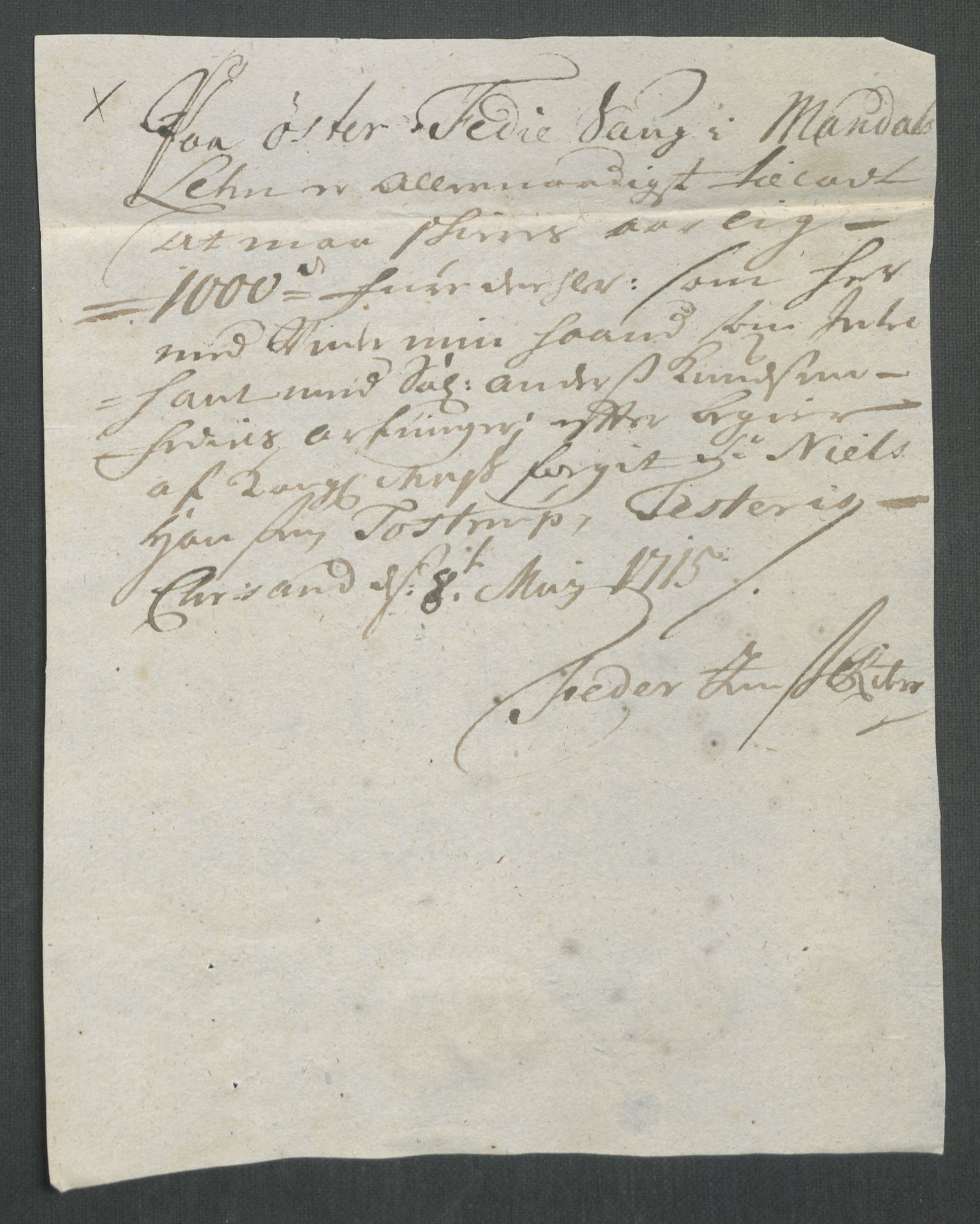 Rentekammeret inntil 1814, Reviderte regnskaper, Fogderegnskap, AV/RA-EA-4092/R43/L2558: Fogderegnskap Lista og Mandal, 1714, p. 39