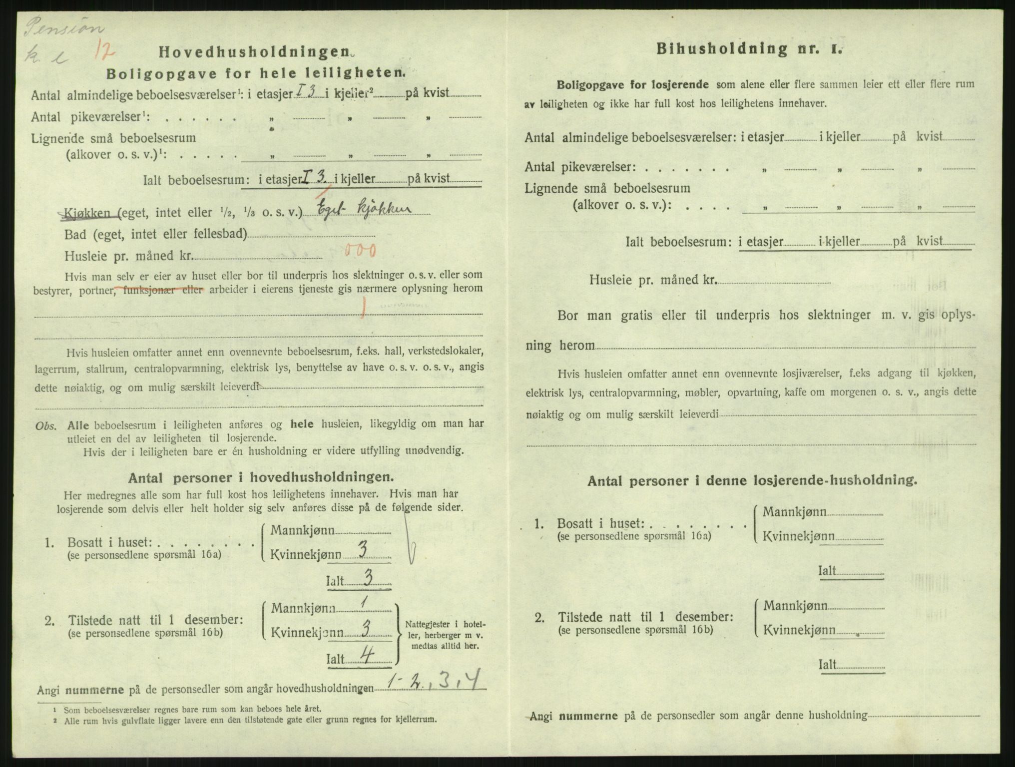 SAKO, 1920 census for Horten, 1920, p. 6052