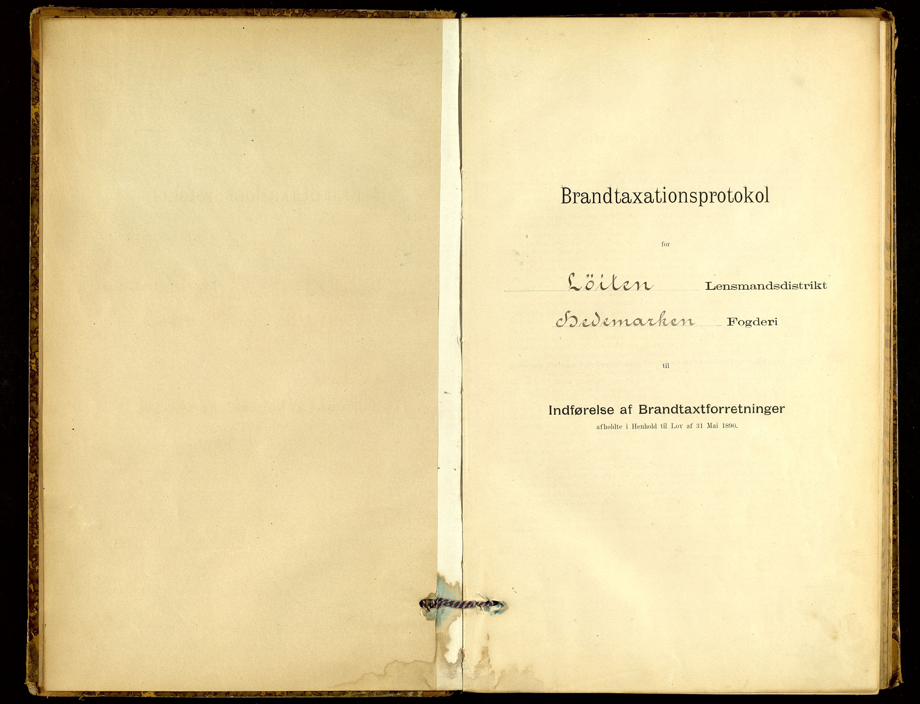 Norges Brannkasse, Løten, AV/SAH-NBRANL-007/F/L0004: Branntakstprotokoll, 1895-1903