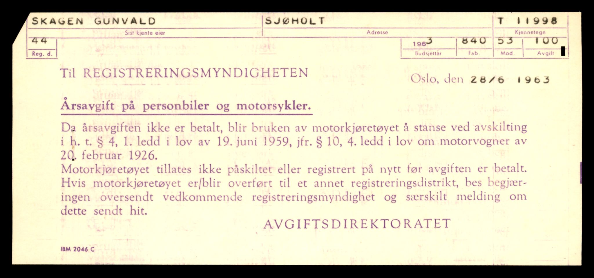 Møre og Romsdal vegkontor - Ålesund trafikkstasjon, AV/SAT-A-4099/F/Fe/L0032: Registreringskort for kjøretøy T 11997 - T 12149, 1927-1998, p. 41