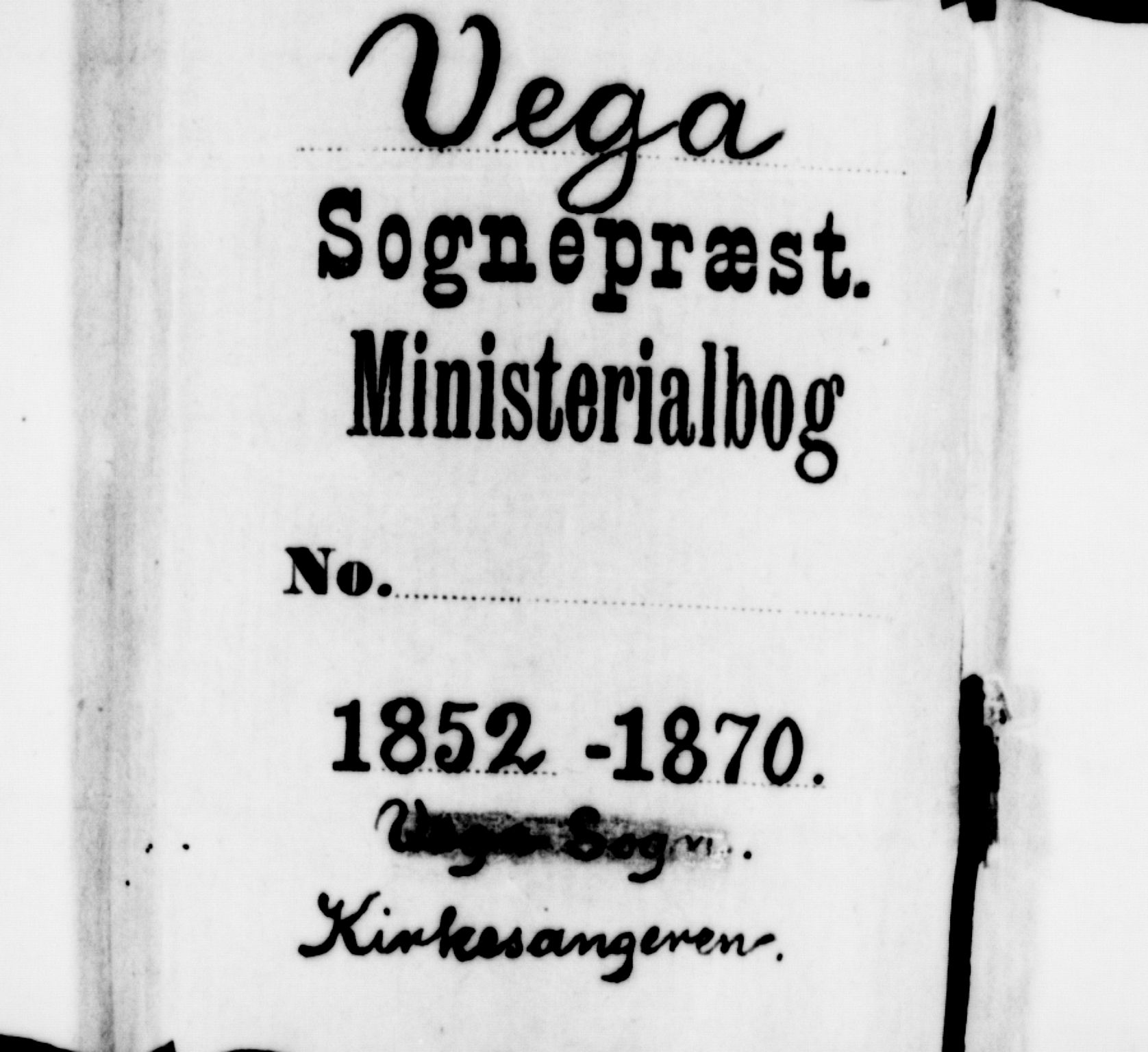 Ministerialprotokoller, klokkerbøker og fødselsregistre - Nordland, SAT/A-1459/816/L0251: Parish register (copy) no. 816C01, 1852-1870