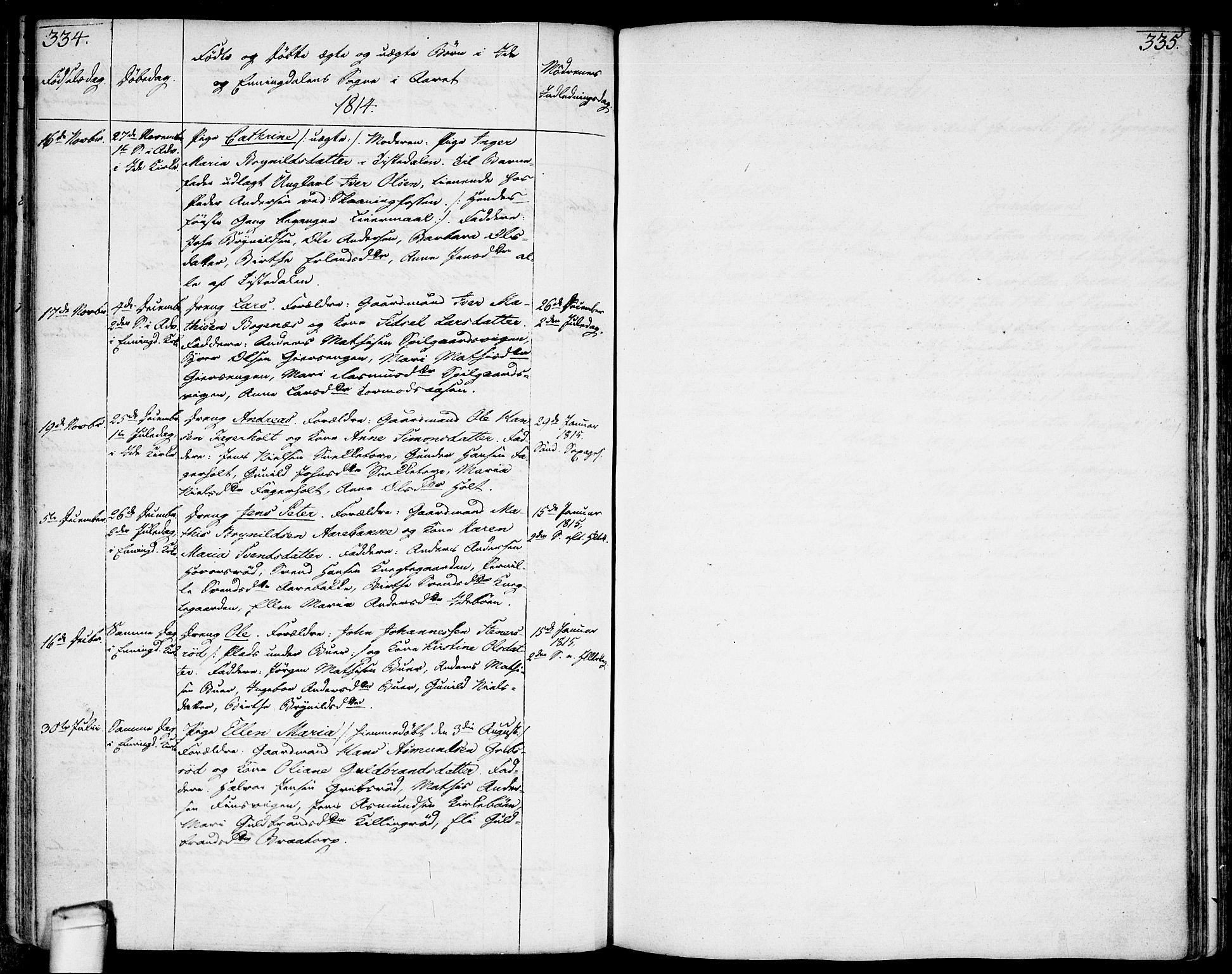 Idd prestekontor Kirkebøker, SAO/A-10911/F/Fc/L0001: Parish register (official) no. III 1, 1770-1814, p. 334-335