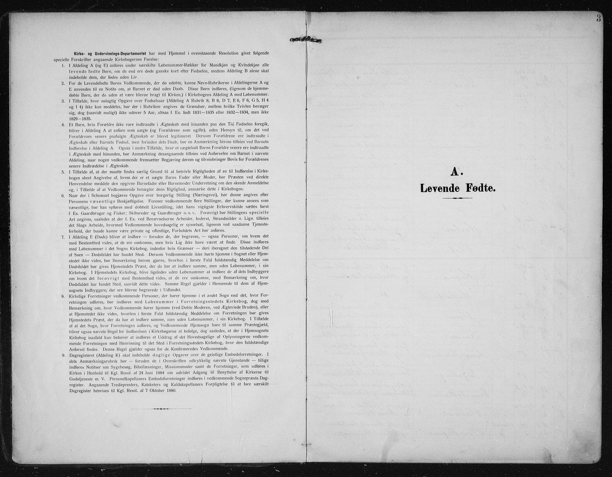 Eigersund sokneprestkontor, SAST/A-101807/S08/L0021: Parish register (official) no. A 20, 1906-1928, p. 3