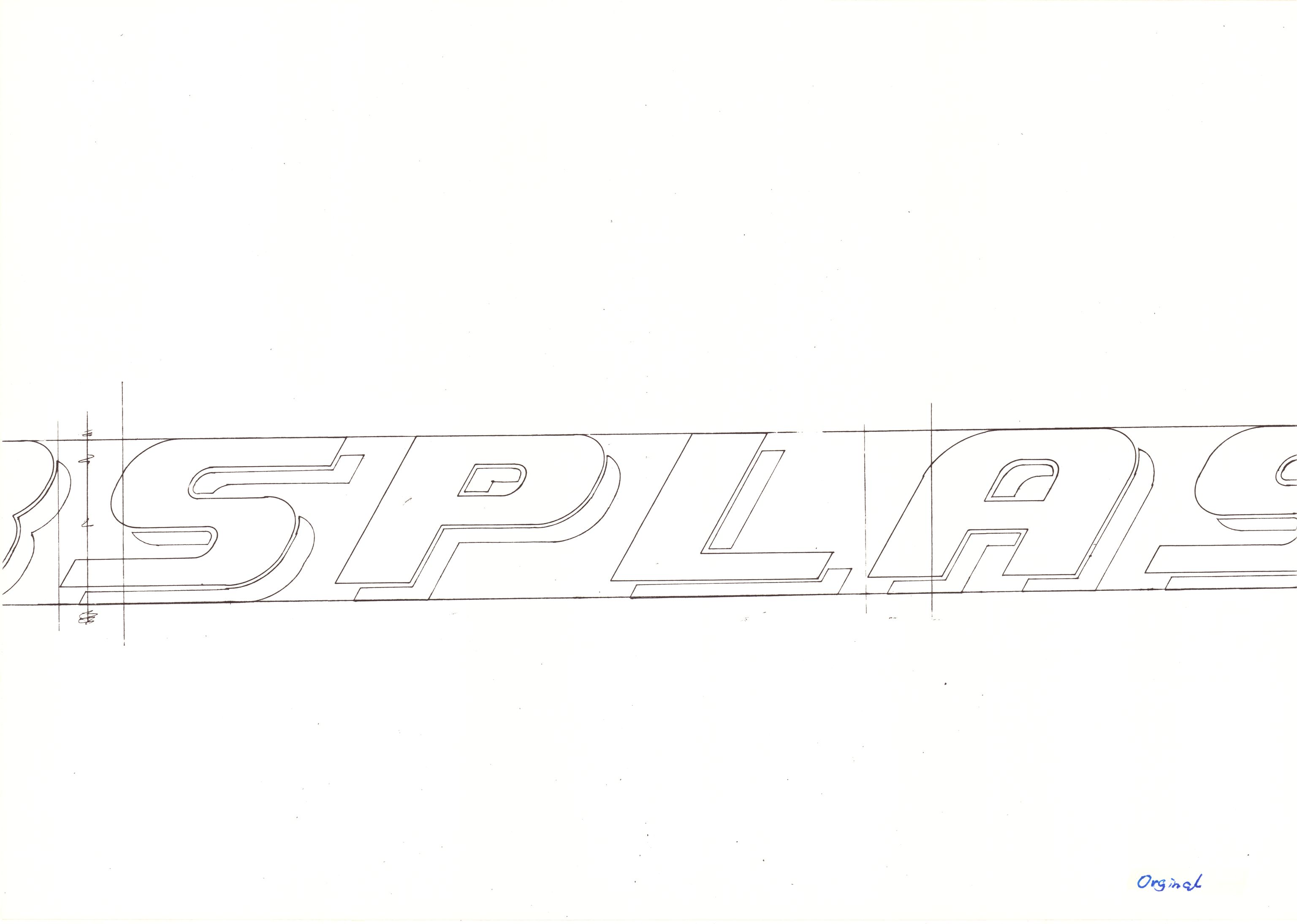 Skibsplast, AAKS/PA-2968/01/T/T02/L0013: Logo - Skilttegninger v. Rune, 1991-1992