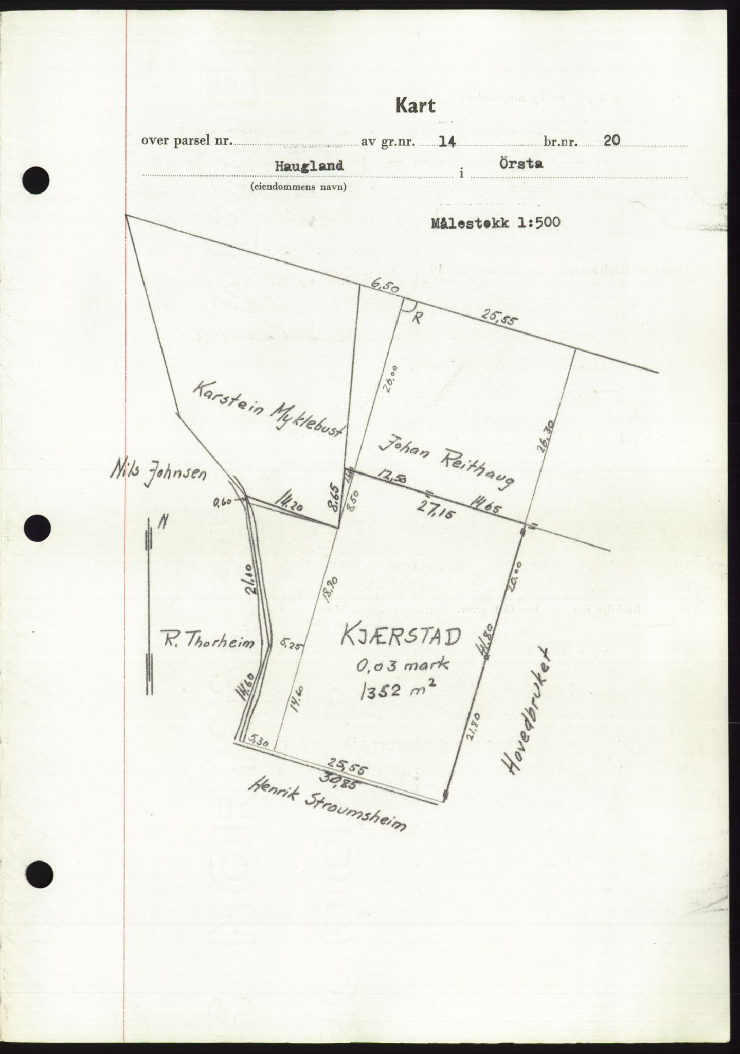 Søre Sunnmøre sorenskriveri, AV/SAT-A-4122/1/2/2C/L0086: Mortgage book no. 12A, 1949-1950, Diary no: : 518/1950