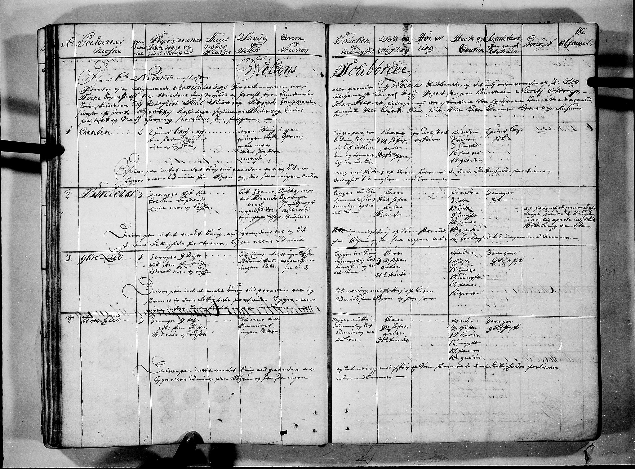 Rentekammeret inntil 1814, Realistisk ordnet avdeling, RA/EA-4070/N/Nb/Nbf/L0150: Sunnmøre eksaminasjonsprotokoll, 1724, p. 185