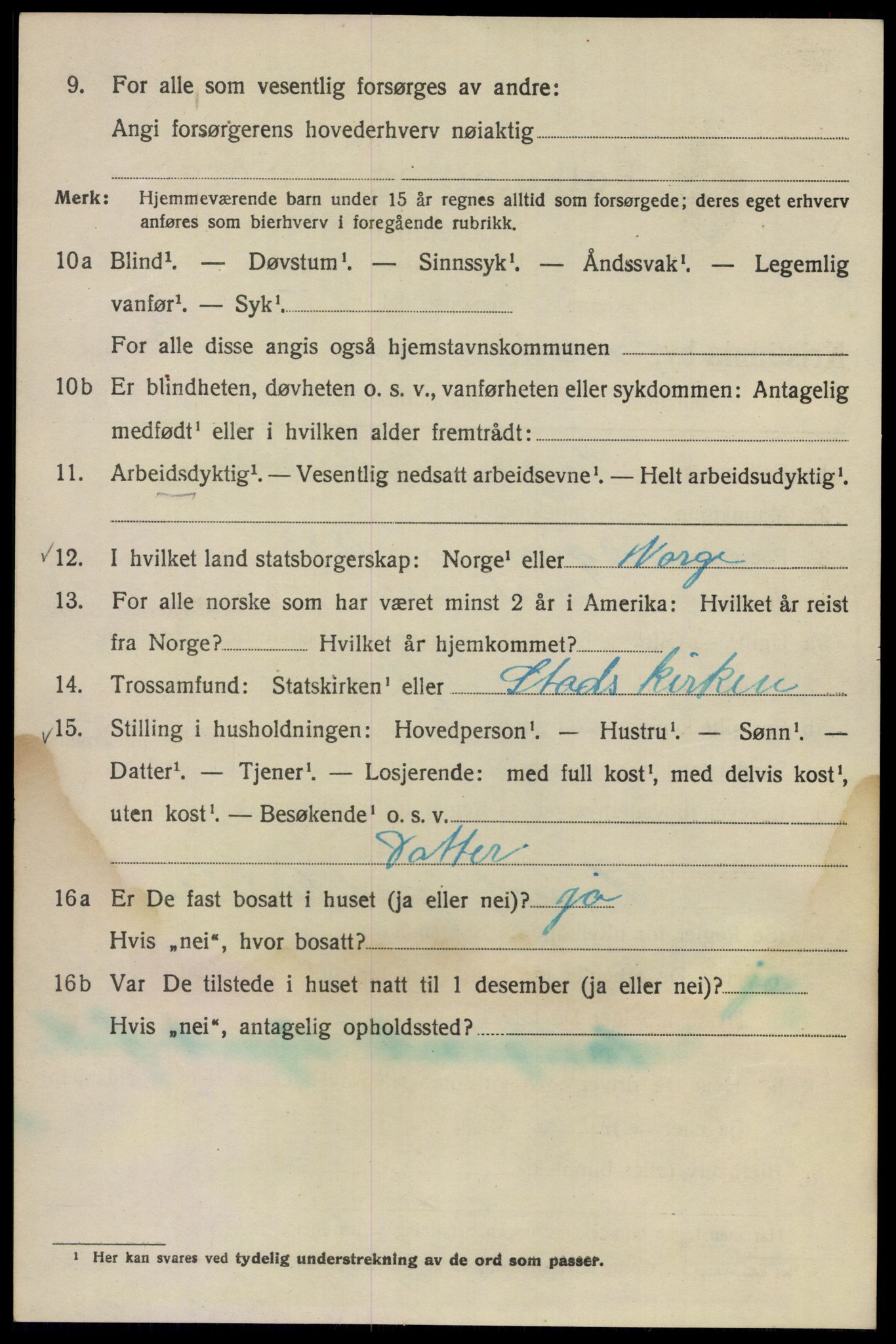 SAO, 1920 census for Kristiania, 1920, p. 175748