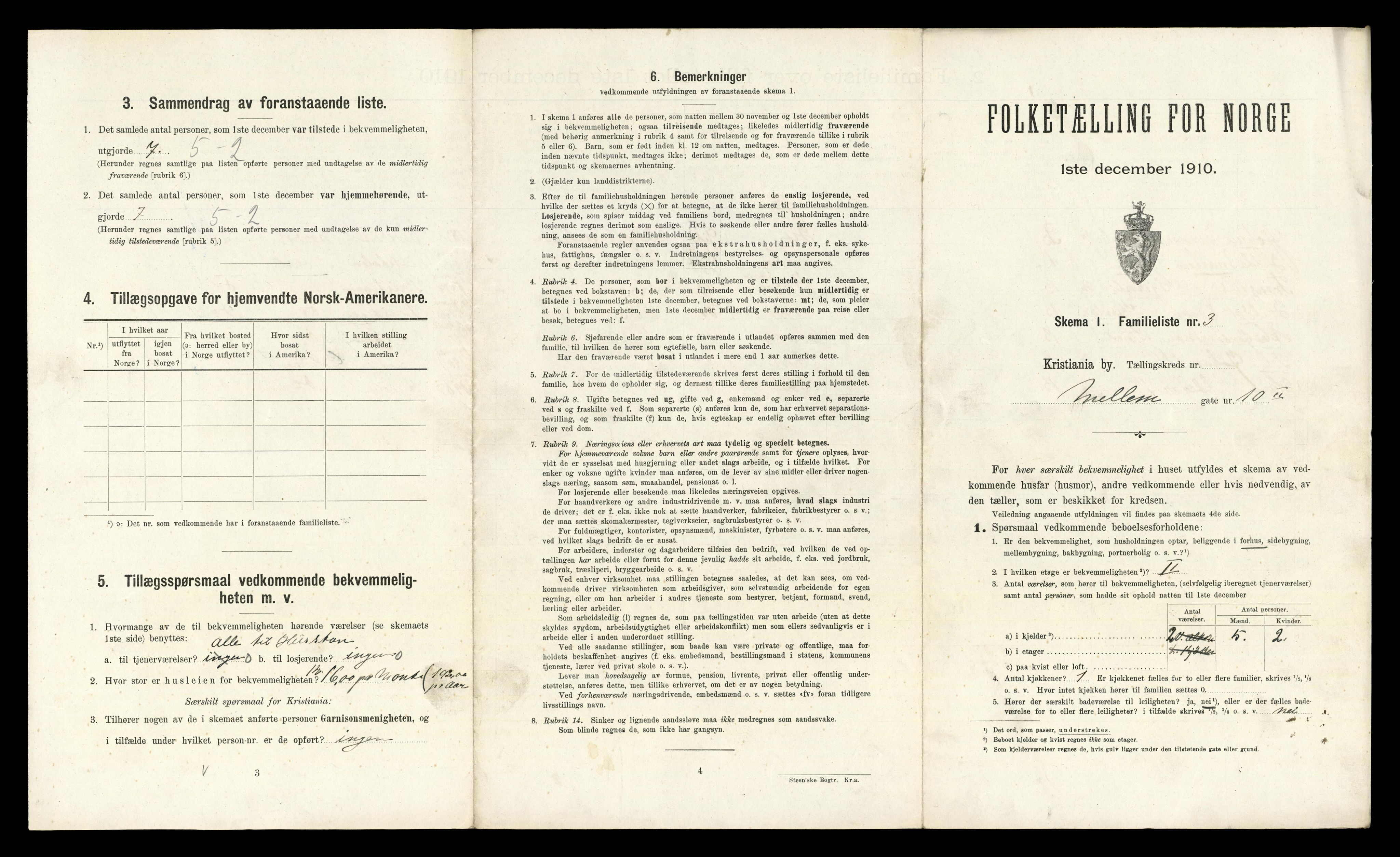 RA, 1910 census for Kristiania, 1910, p. 63477