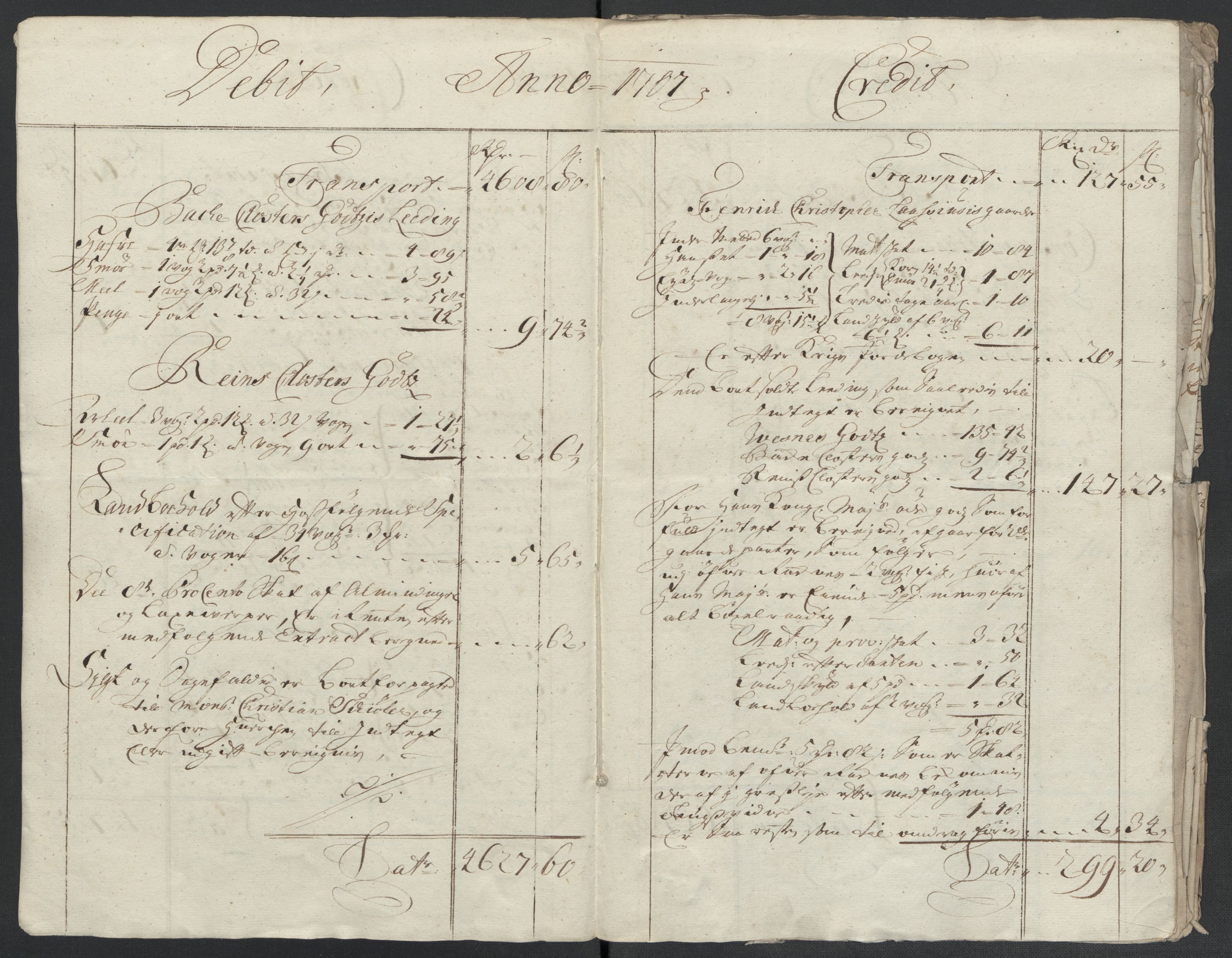 Rentekammeret inntil 1814, Reviderte regnskaper, Fogderegnskap, AV/RA-EA-4092/R55/L3658: Fogderegnskap Romsdal, 1707-1708, p. 8