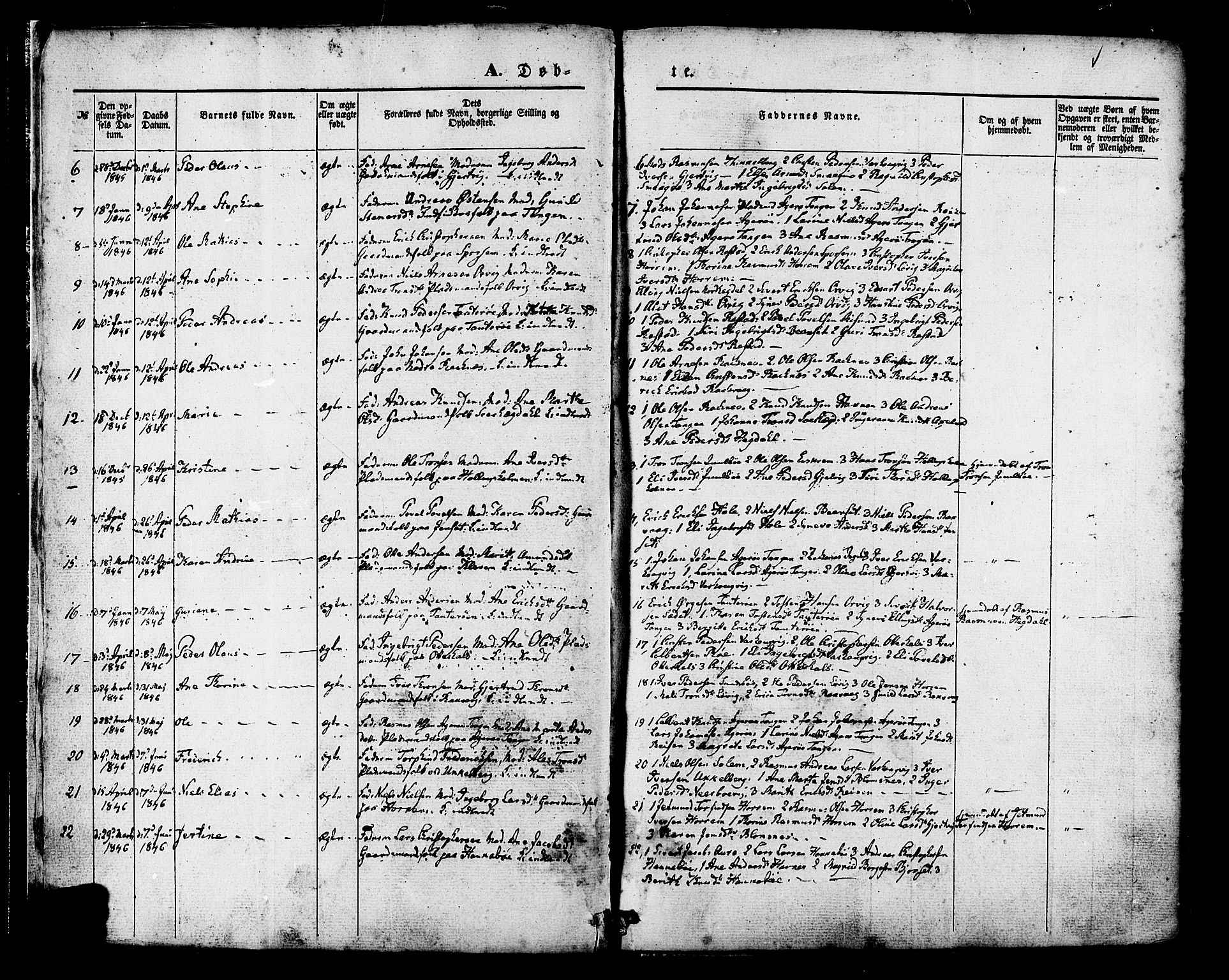 Ministerialprotokoller, klokkerbøker og fødselsregistre - Møre og Romsdal, SAT/A-1454/560/L0719: Parish register (official) no. 560A03, 1845-1872, p. 5