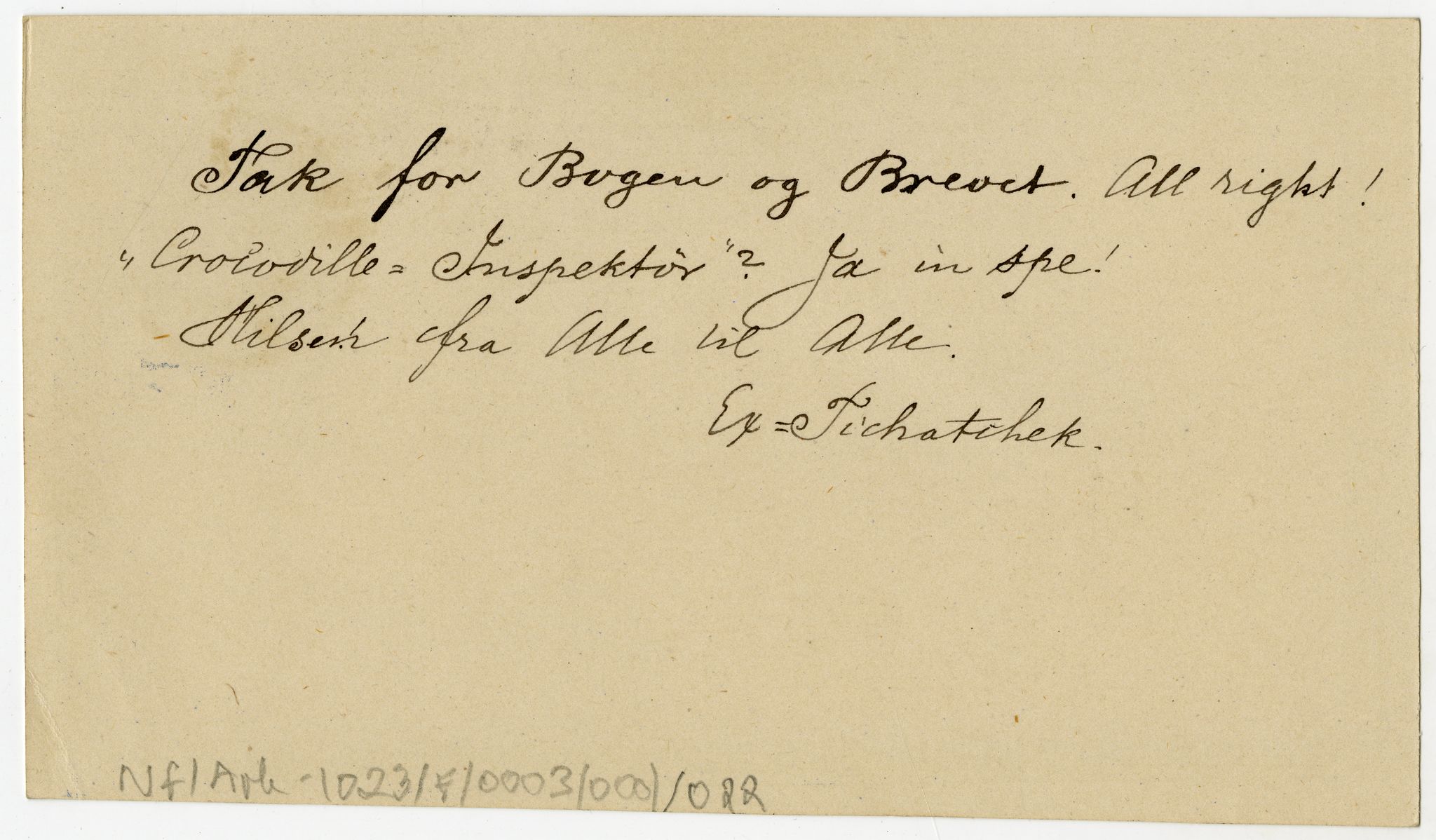 Diderik Maria Aalls brevsamling, NF/Ark-1023/F/L0003: D.M. Aalls brevsamling. D - G, 1797-1889, p. 38