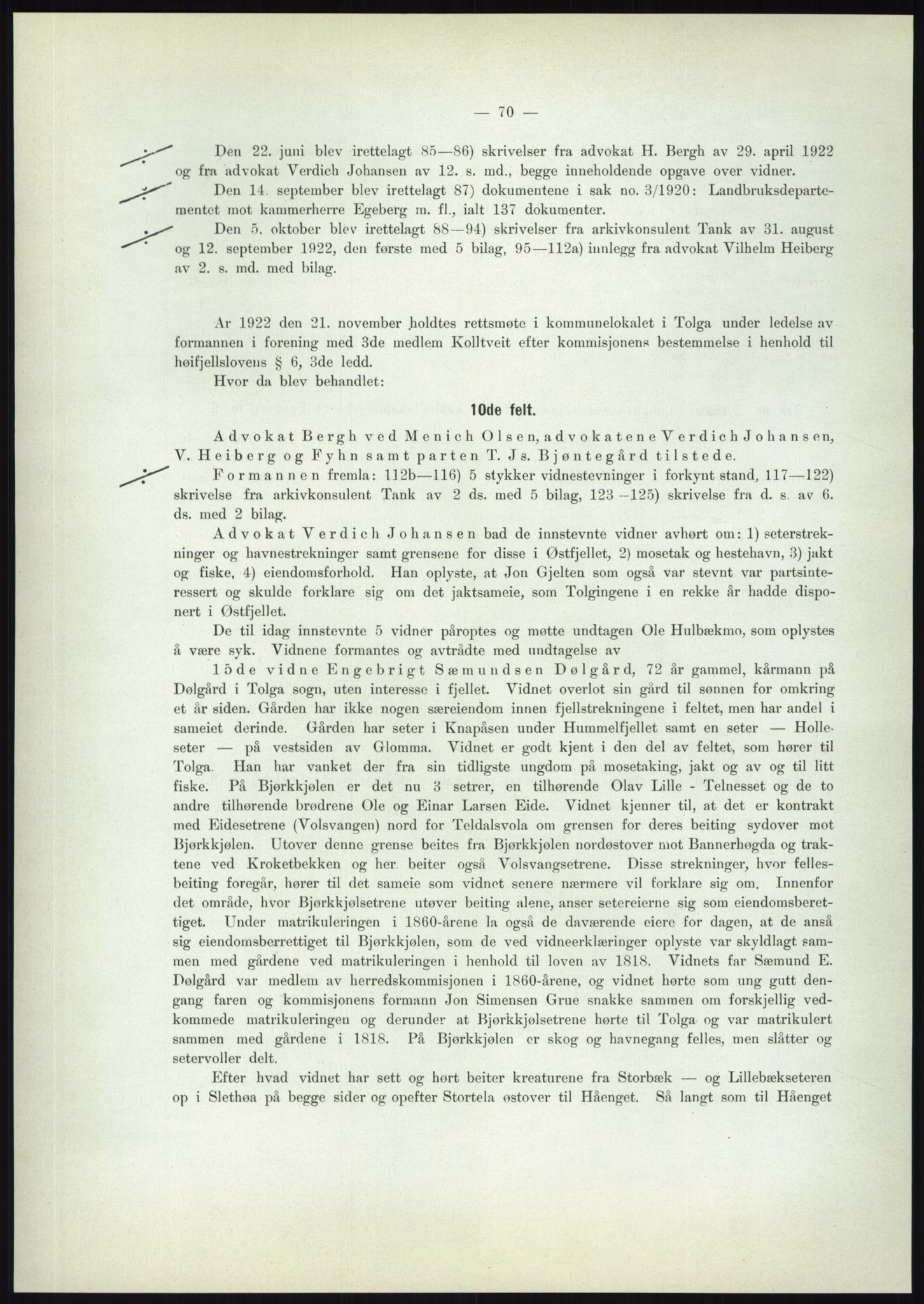 Høyfjellskommisjonen, AV/RA-S-1546/X/Xa/L0001: Nr. 1-33, 1909-1953, p. 4334