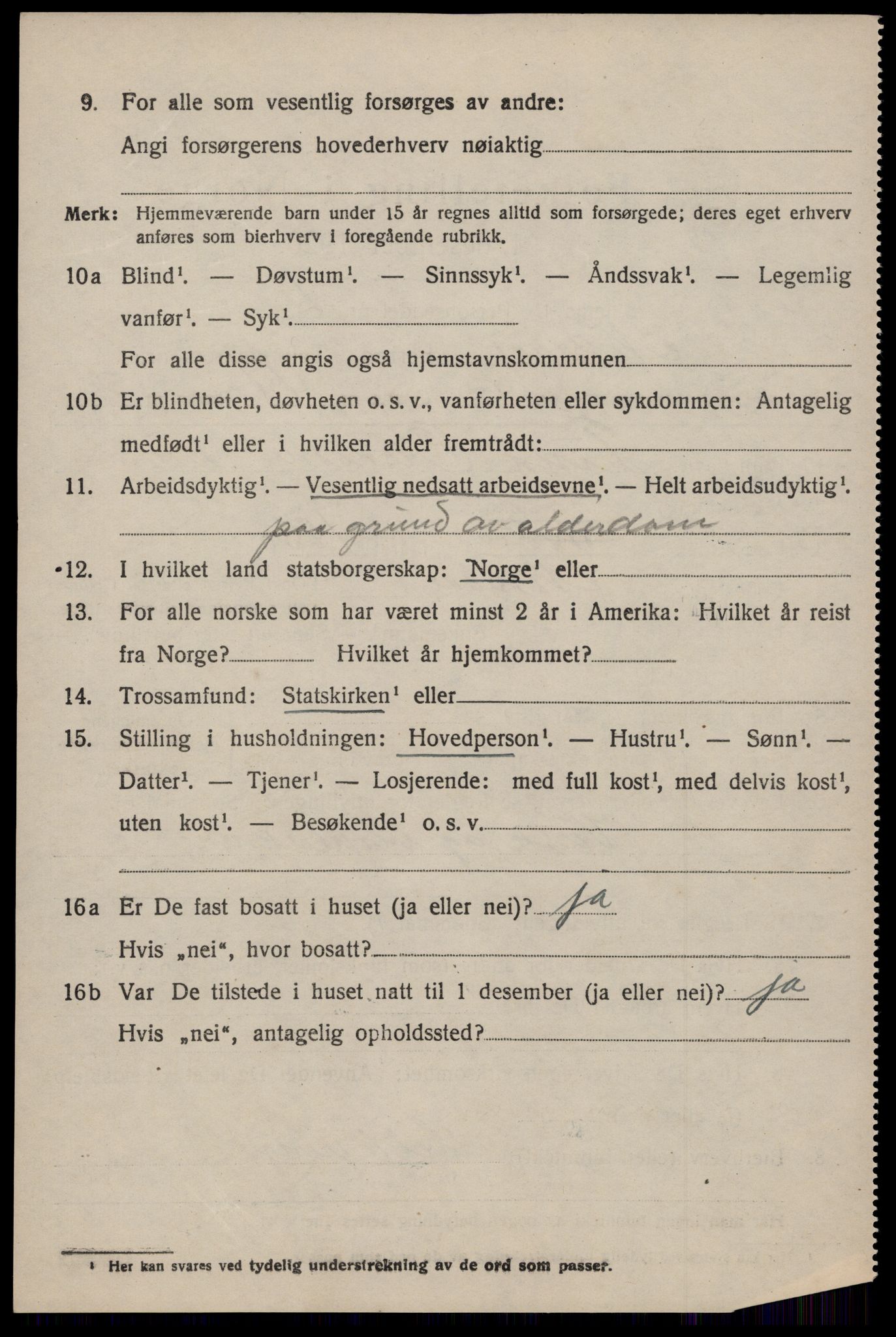 SAKO, 1920 census for Nissedal, 1920, p. 4392