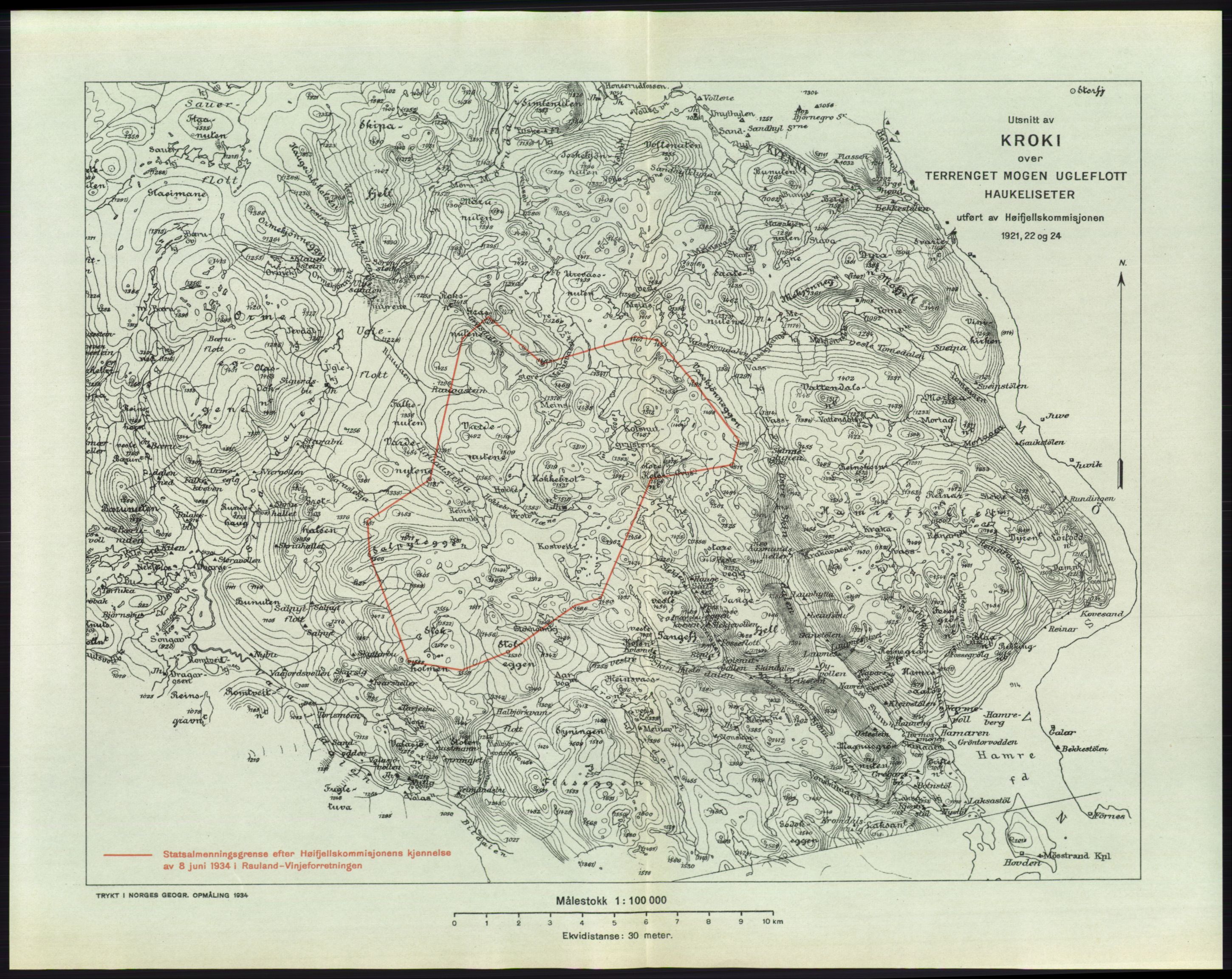 Høyfjellskommisjonen, AV/RA-S-1546/X/Xa/L0001: Nr. 1-33, 1909-1953, p. 1870