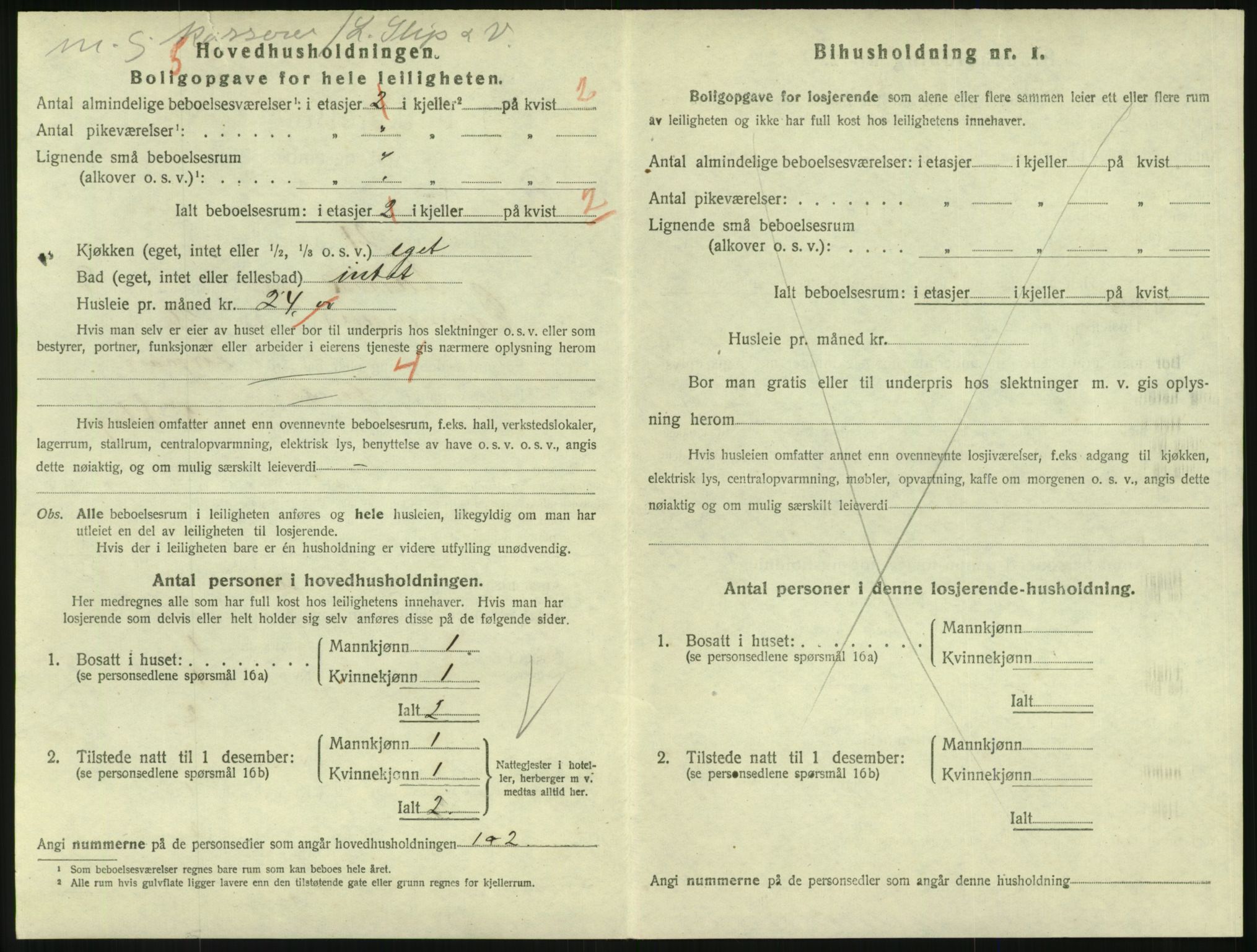 SAKO, 1920 census for Larvik, 1920, p. 7073